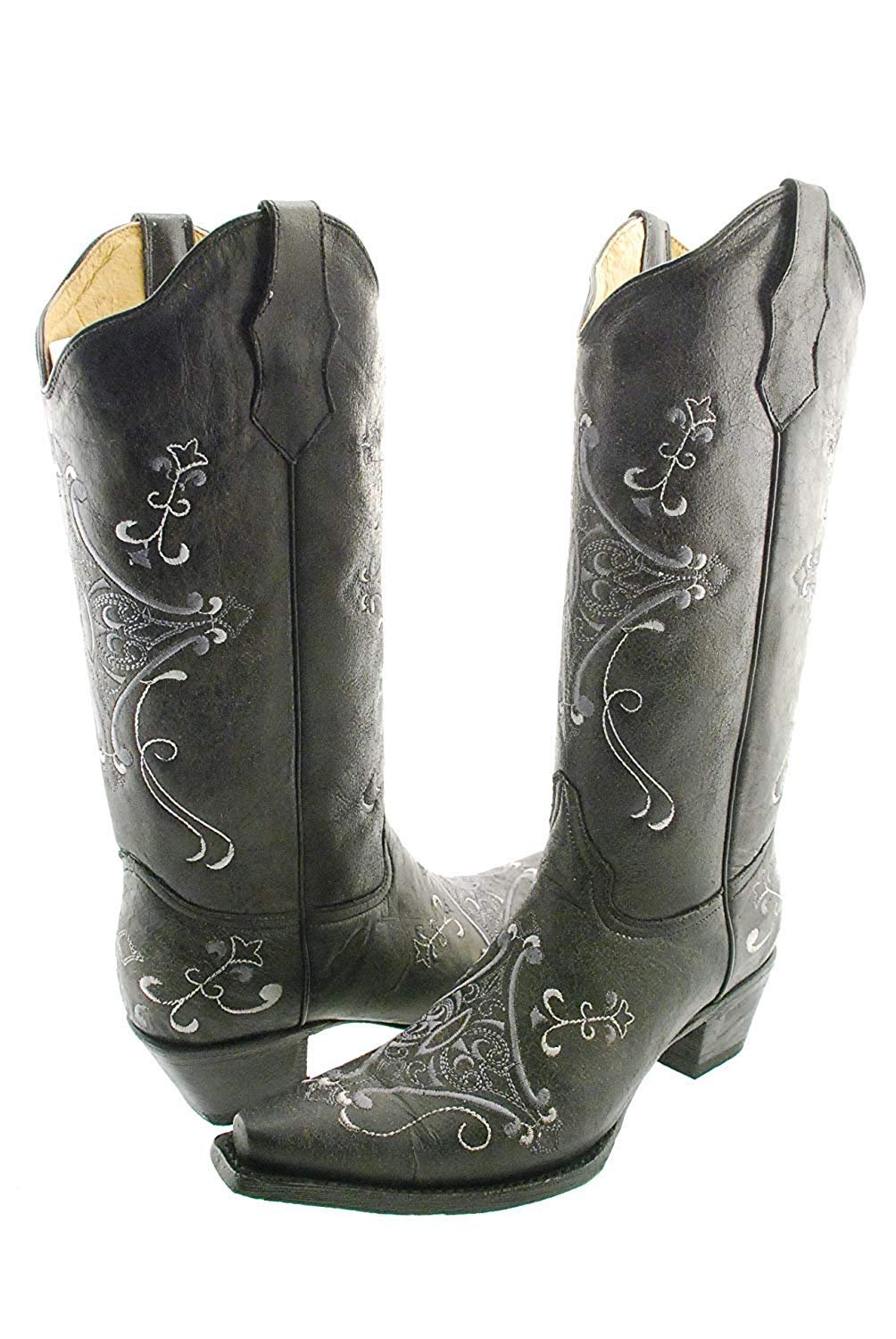 circle g women's crackle western boots