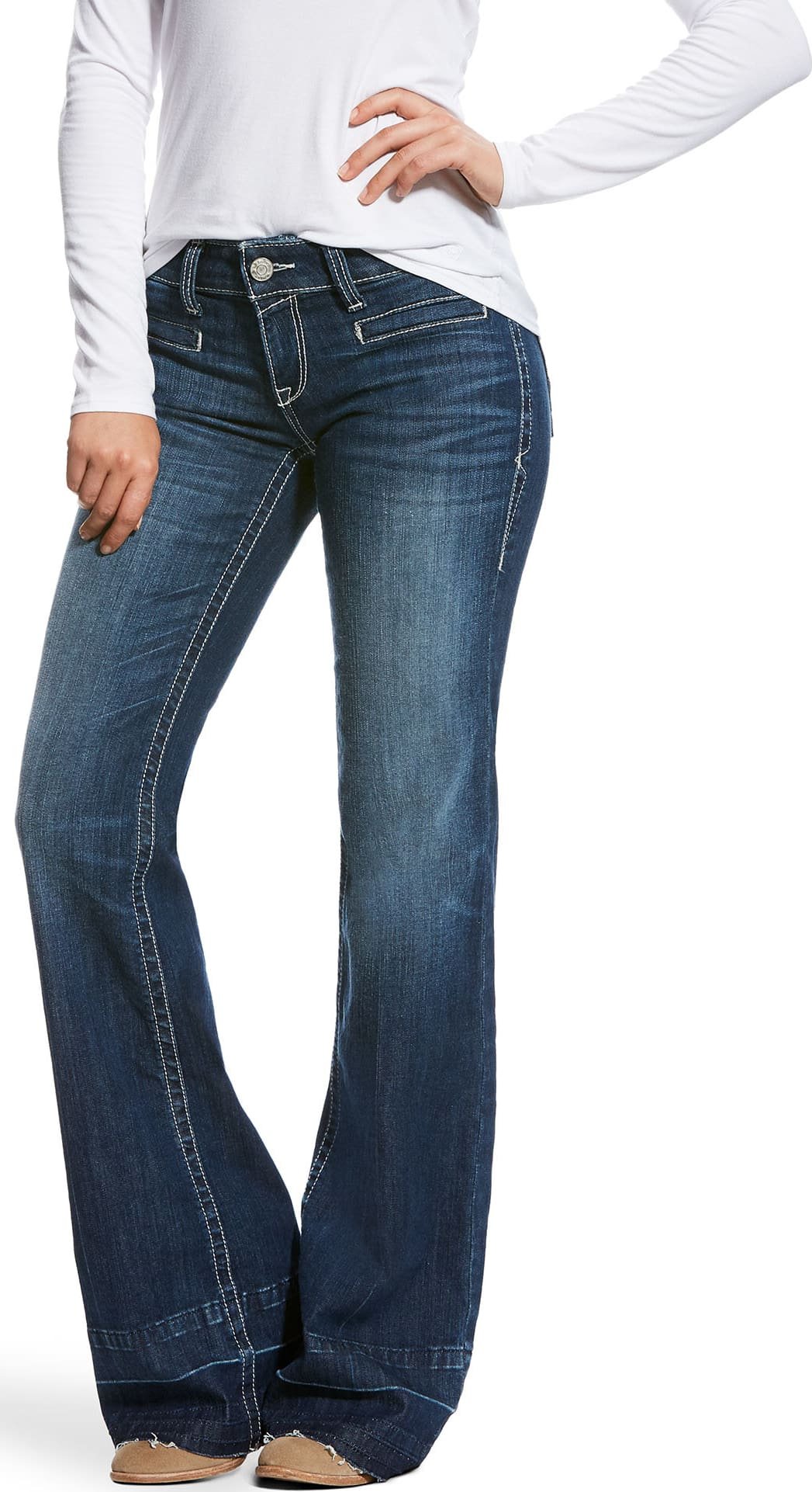 Trouser Jeans Blue Indigo Or Ella Black 