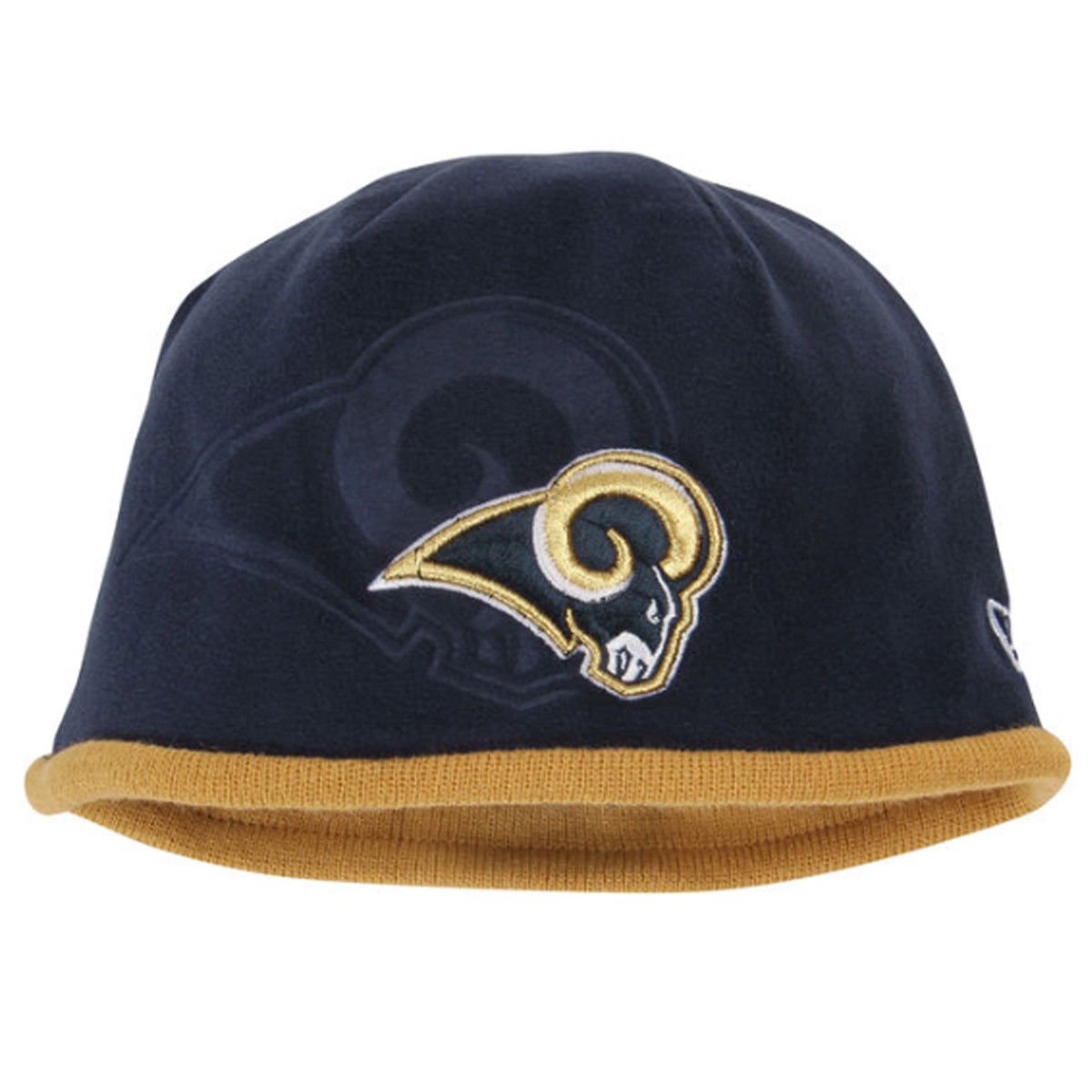 NWT NFL Official Los Angeles Rams Blue and Gold Tech Knit Hat New Era