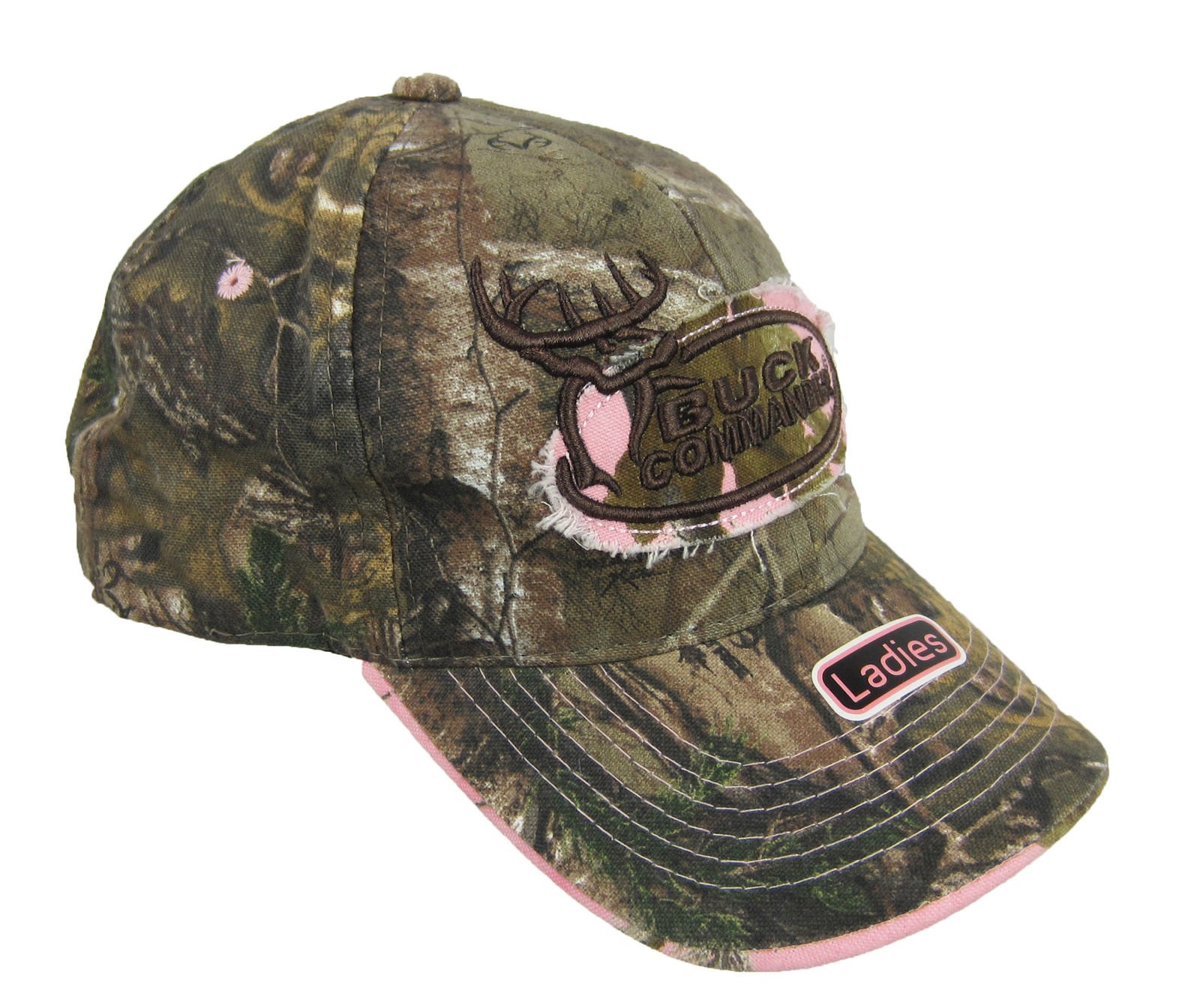 Buck Commander Ladies Realtree Camo Adjustable Strapback Hat Cap NWT ...