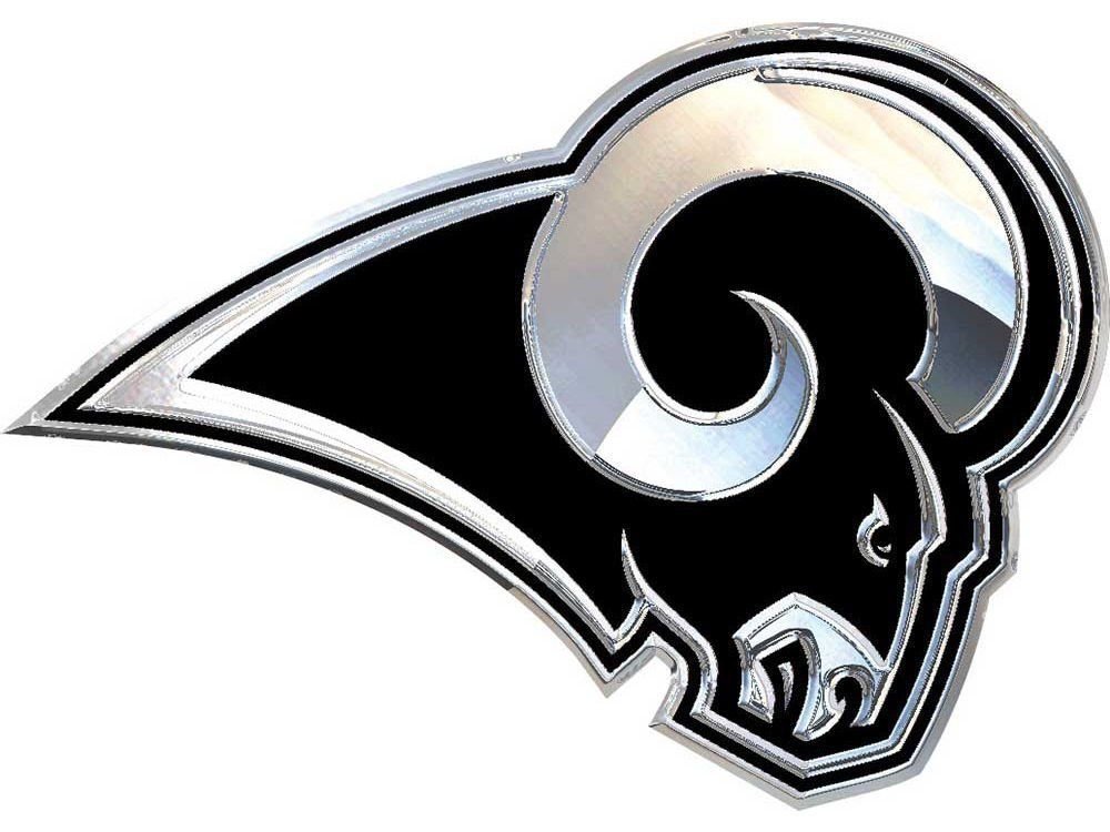 Los Angeles Rams NFL Stockdale Chrome Auto Emblem NWT 614934352786 | eBay