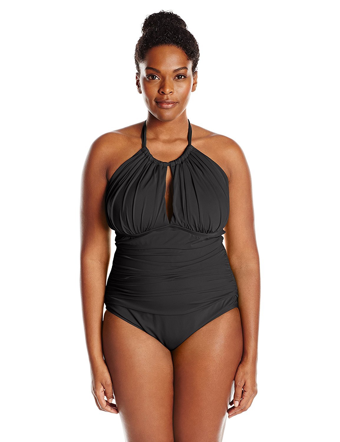 plus size ruffle bathing suit