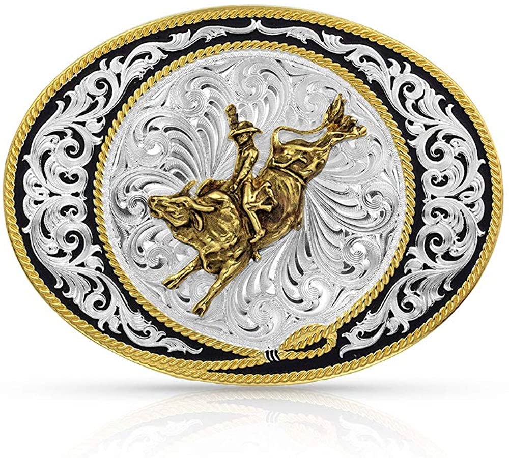 Montana Silversmiths Ranch Rope Bull Rider Buckle | eBay