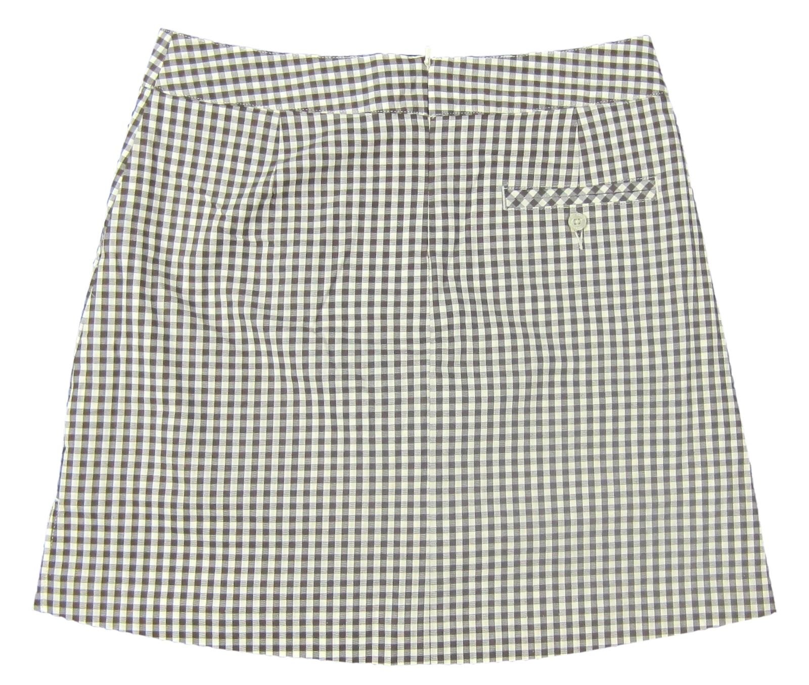 gingham golf skirt