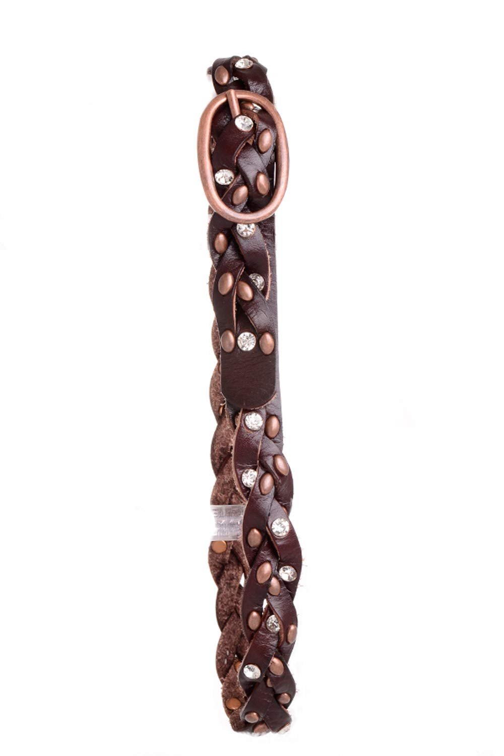 Nomad Creek Kids Braided Leather Belt - Picture 4 of 5