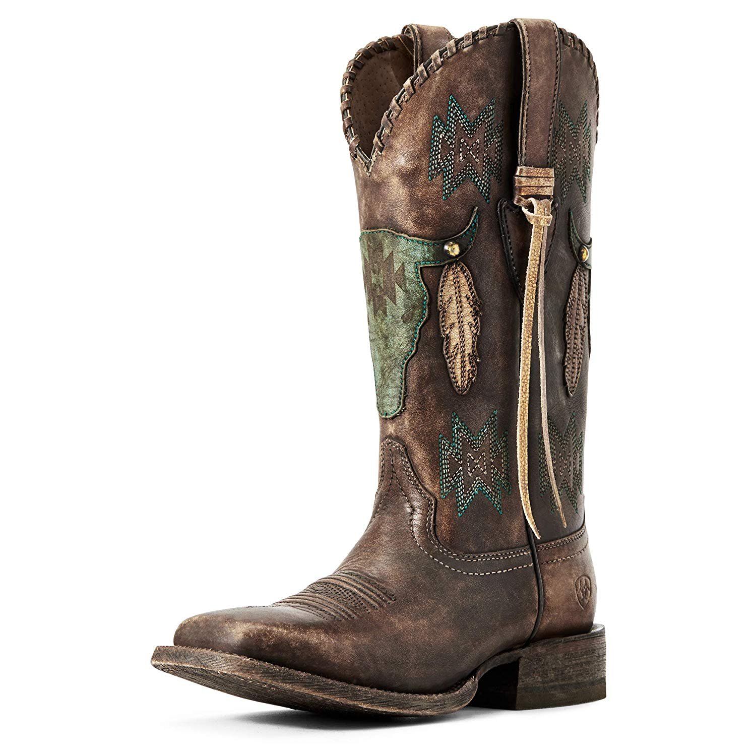 ARIAT Women's Tallahassee Western Boot, Naturally Distressed Brown | eBay
