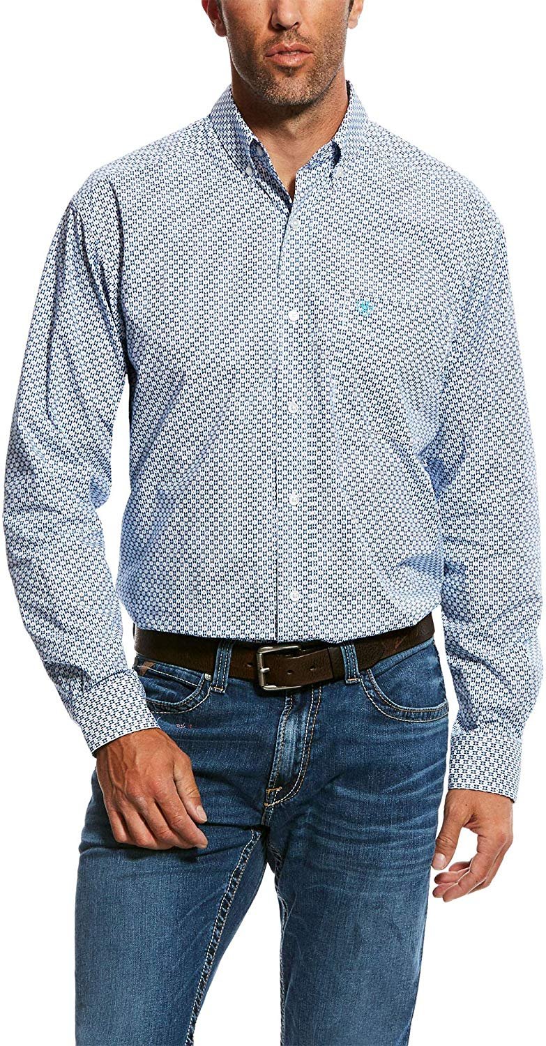 ariat white dress shirt