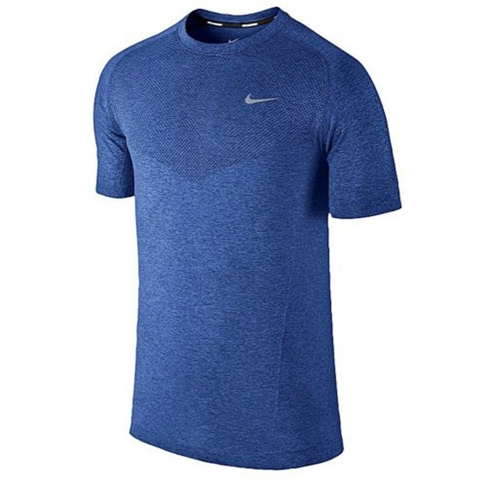 Nike Running Men Drift Shirt, Blue, Large | eBay