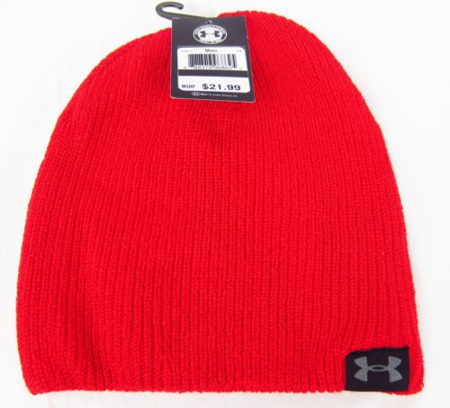 UFC Adult USA Uncuffed Beanie Blue/Red One Size 