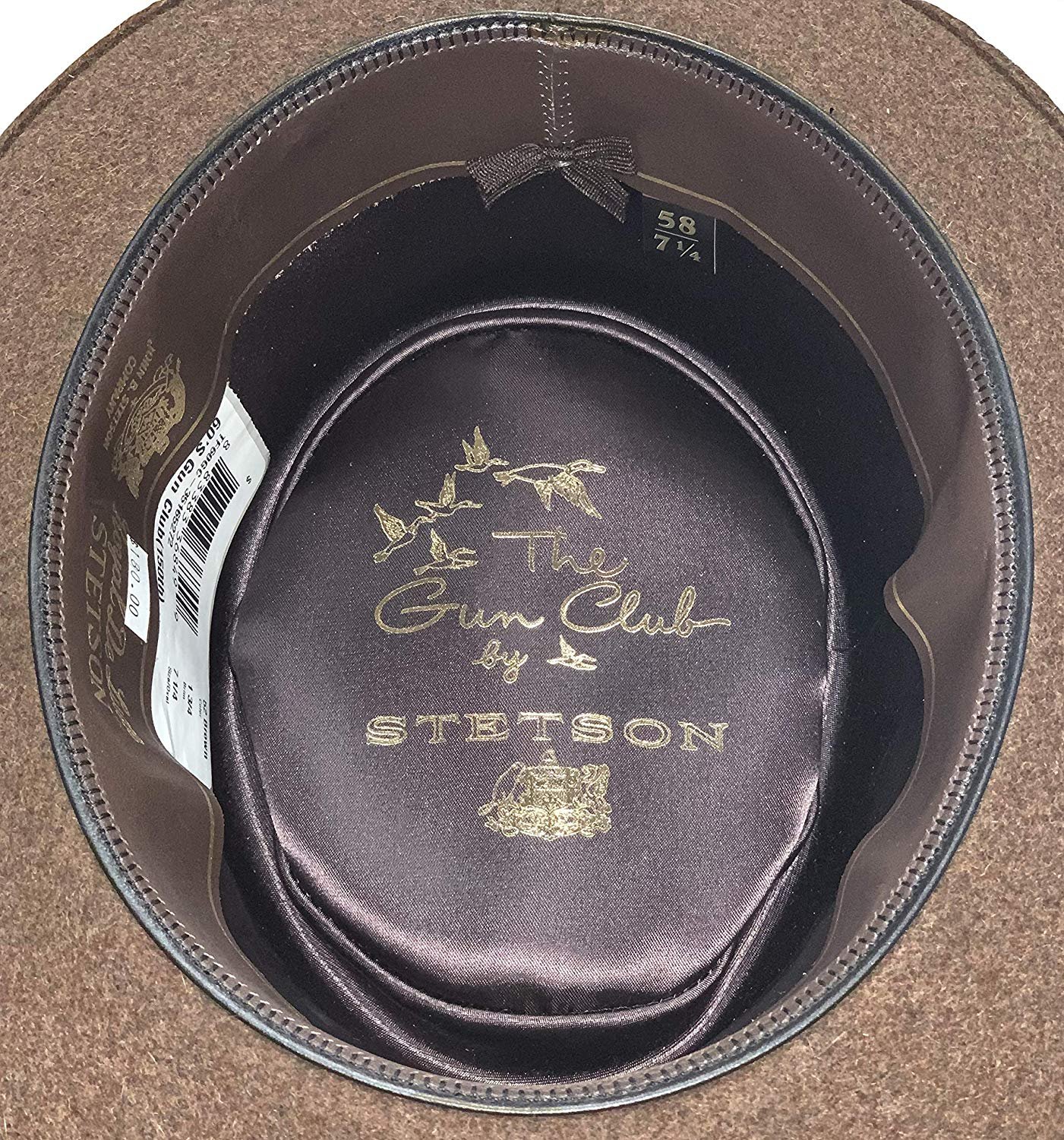 Stetson 150th Anniversary Edition 60s Gun Club Brown 7 14 Ebay