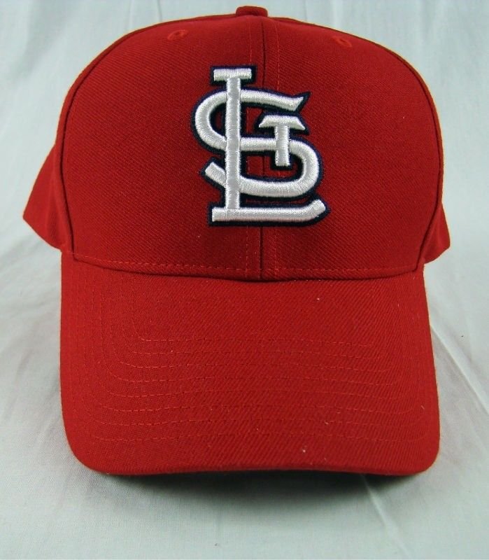 MLB Major League Baseball Adjustable St Louis Cardinal wool blend