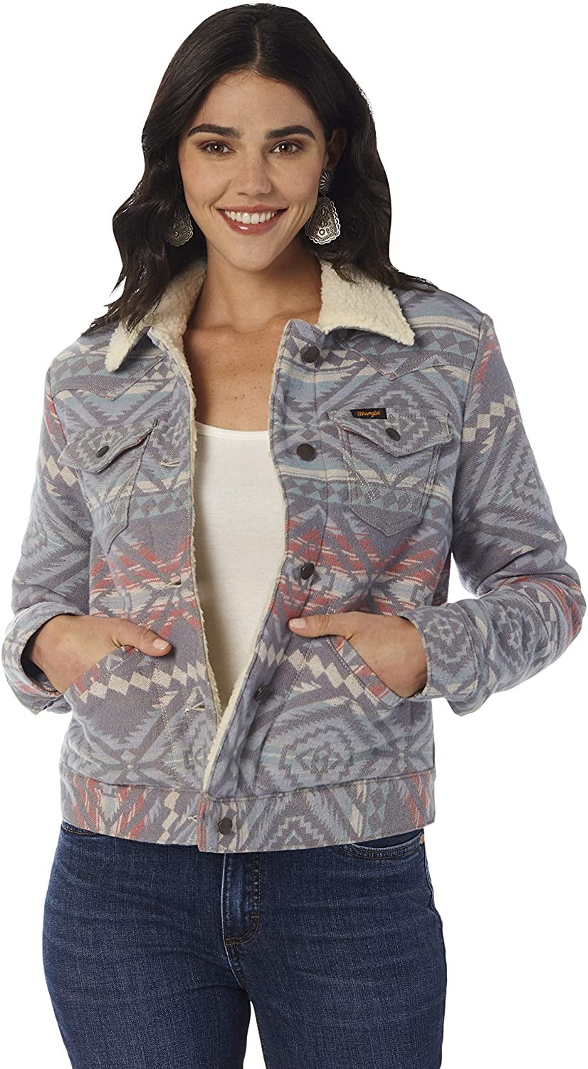 wrangler heritage sherpa jacket