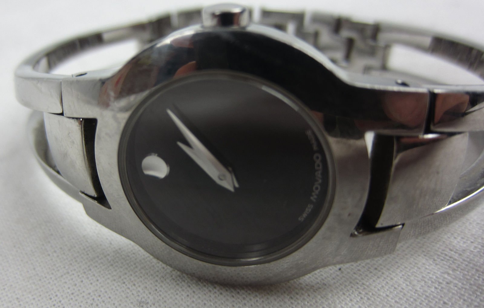 movado amorosa bangle watch