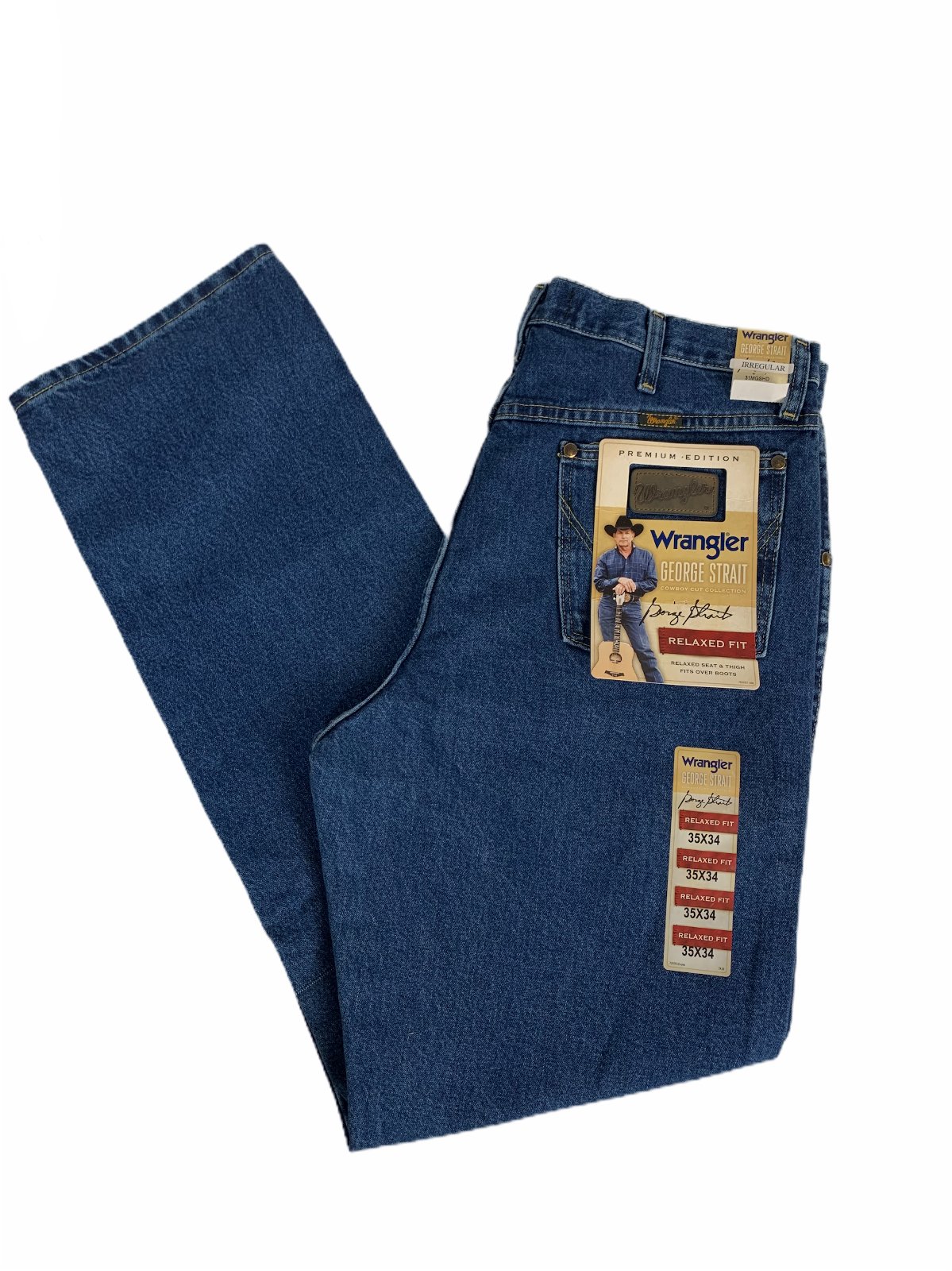 wrangler george strait relaxed fit jeans