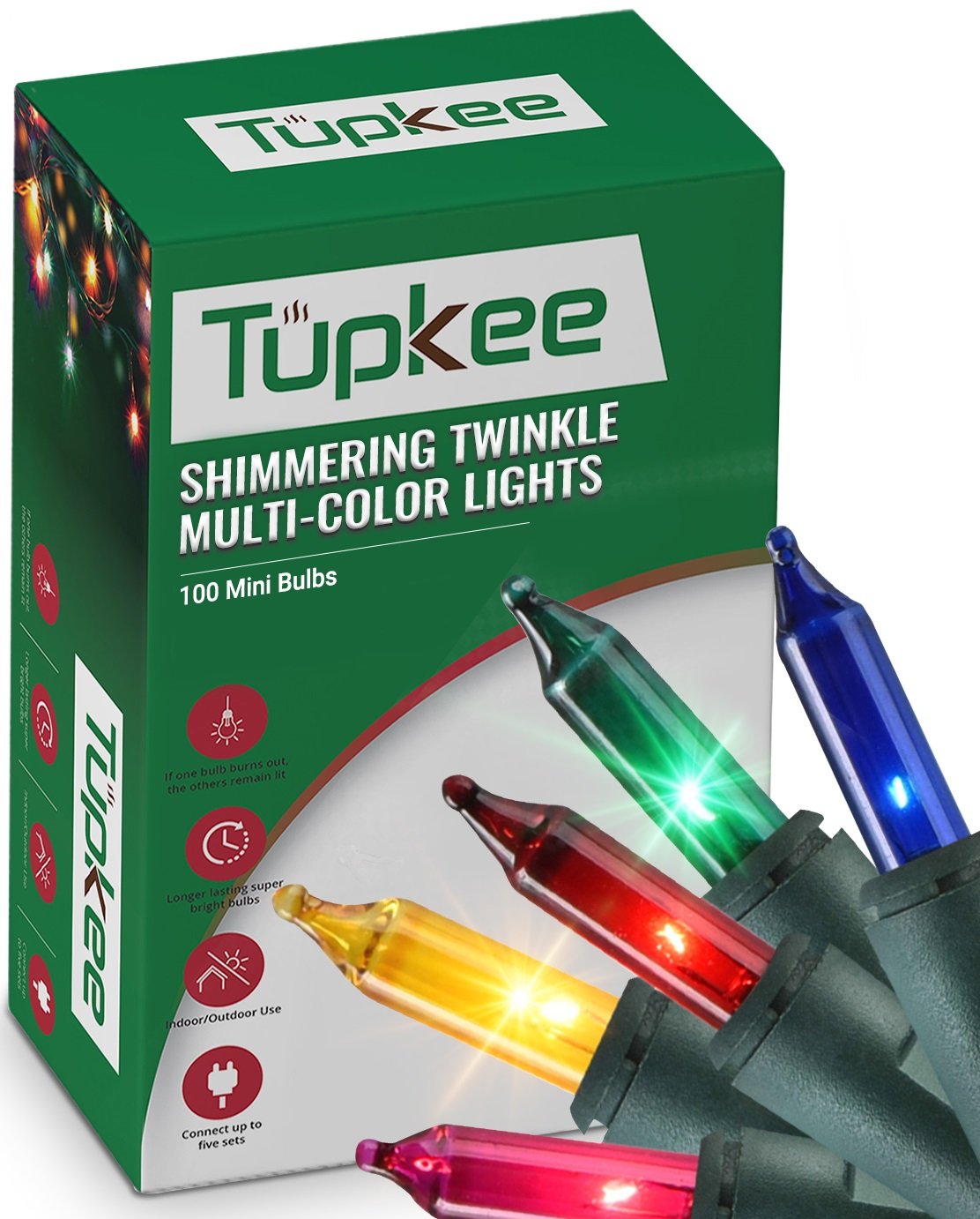 Christmas Random Shimmering Twinkle Lights - 12 of 100 Lights Twinkle - Picture 22 of 24