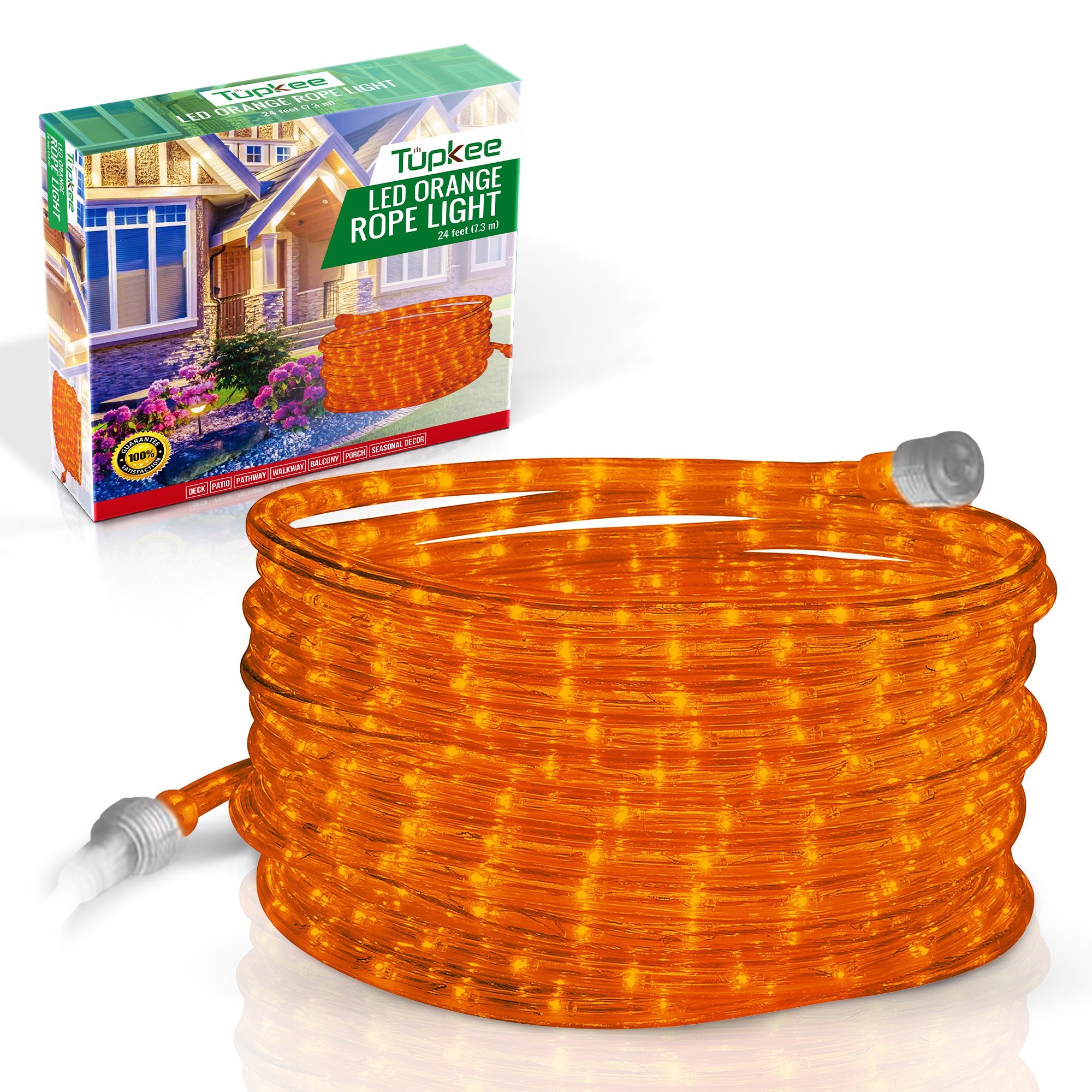 Tupkee LED Rope Light - 24 Feet, for Indoor and Outdoor Decorative Tube Lights - Picture 11 of 14