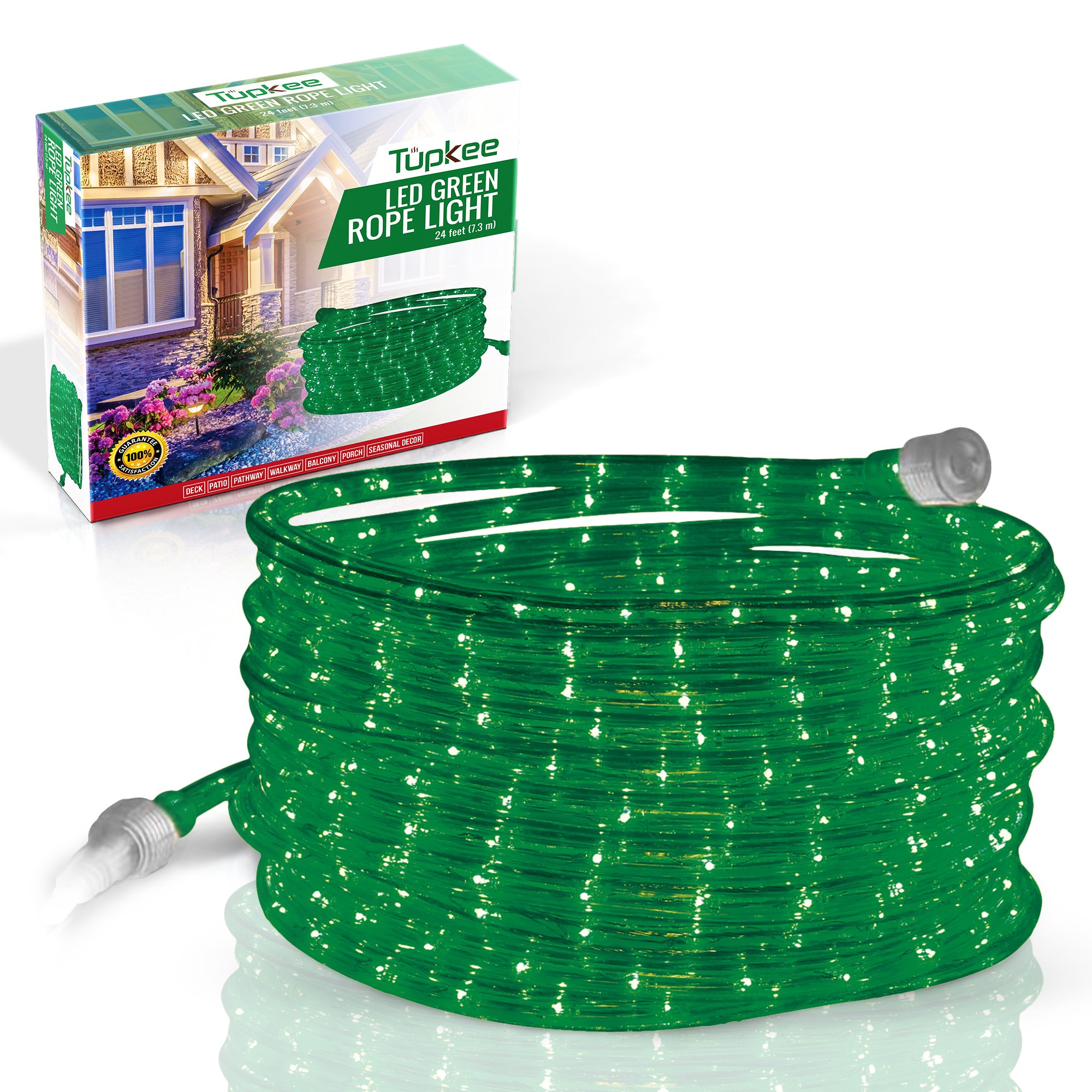 Tupkee LED Rope Light - 24 Feet, for Indoor and Outdoor Decorative Tube Lights - Picture 9 of 14