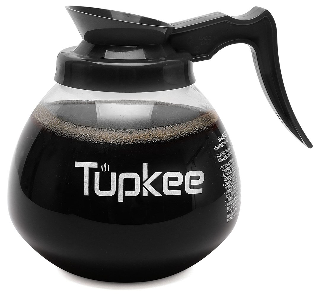 Tupkee Caffettiera Decanter Caraffa Commerciale Ricambio Vetro 12 Tazze 64oz - Foto 9 di 10