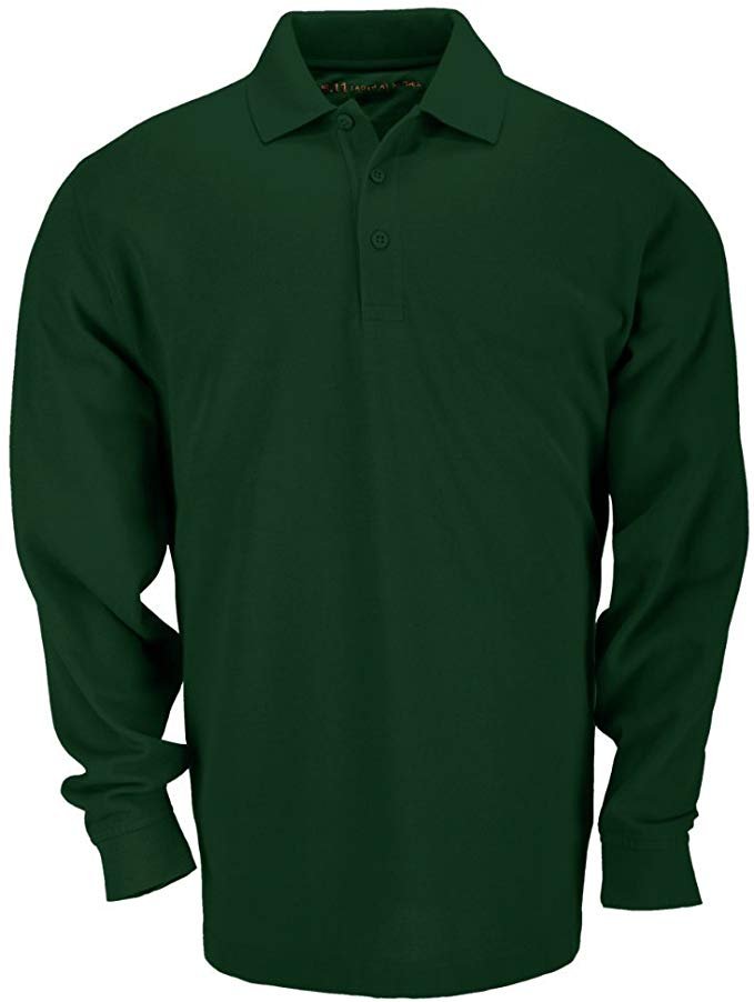 5.11 Tactical Men's Professional Long Sleeve Polo, 100% Cotton, Style 42056 - Picture 29 of 32