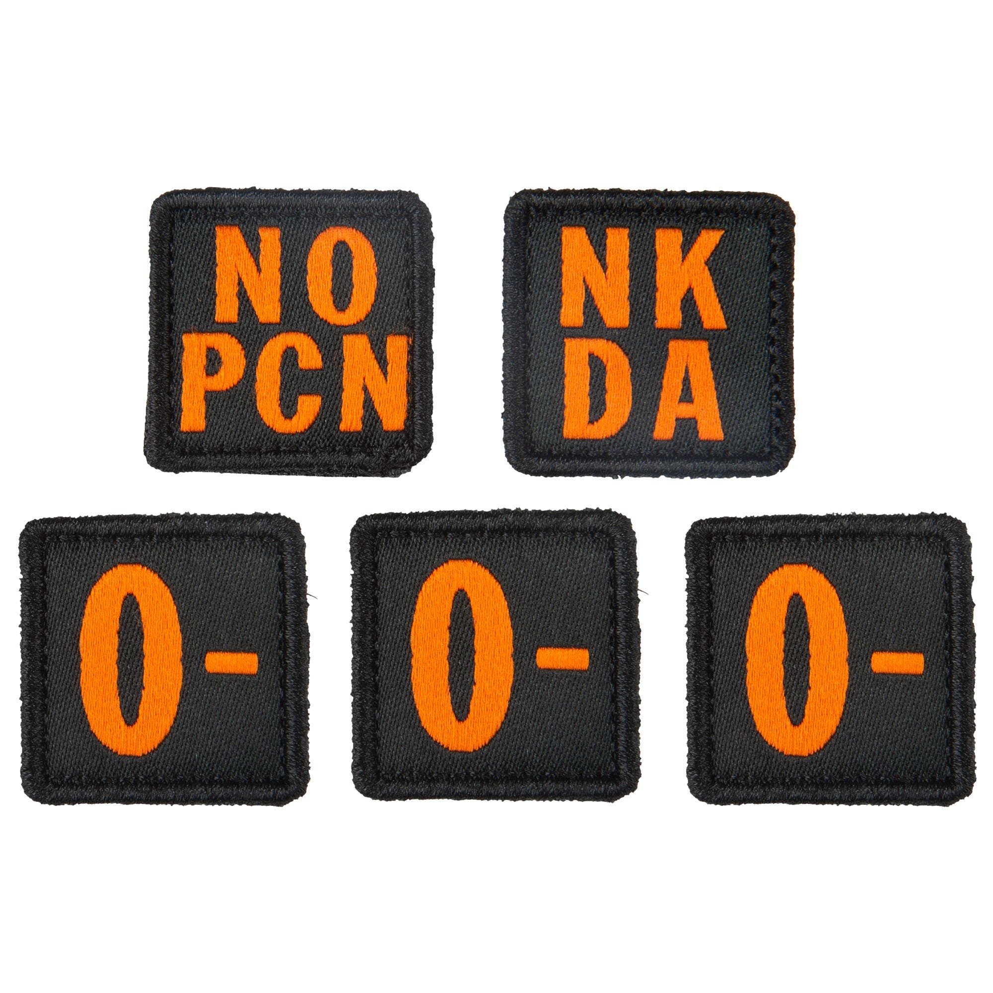 5.11 Tactical Blood Type Patch Kit Style 81322AN/81322AP/81322BP/81322ON/81322OP - Bild 9 von 10