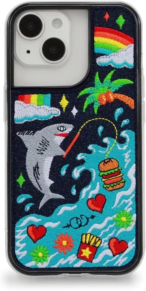 ZERO GRAVITY Crimson Phone Case for iPhone 14 & 14 Pro - Embroidered Design - Picture 10 of 14