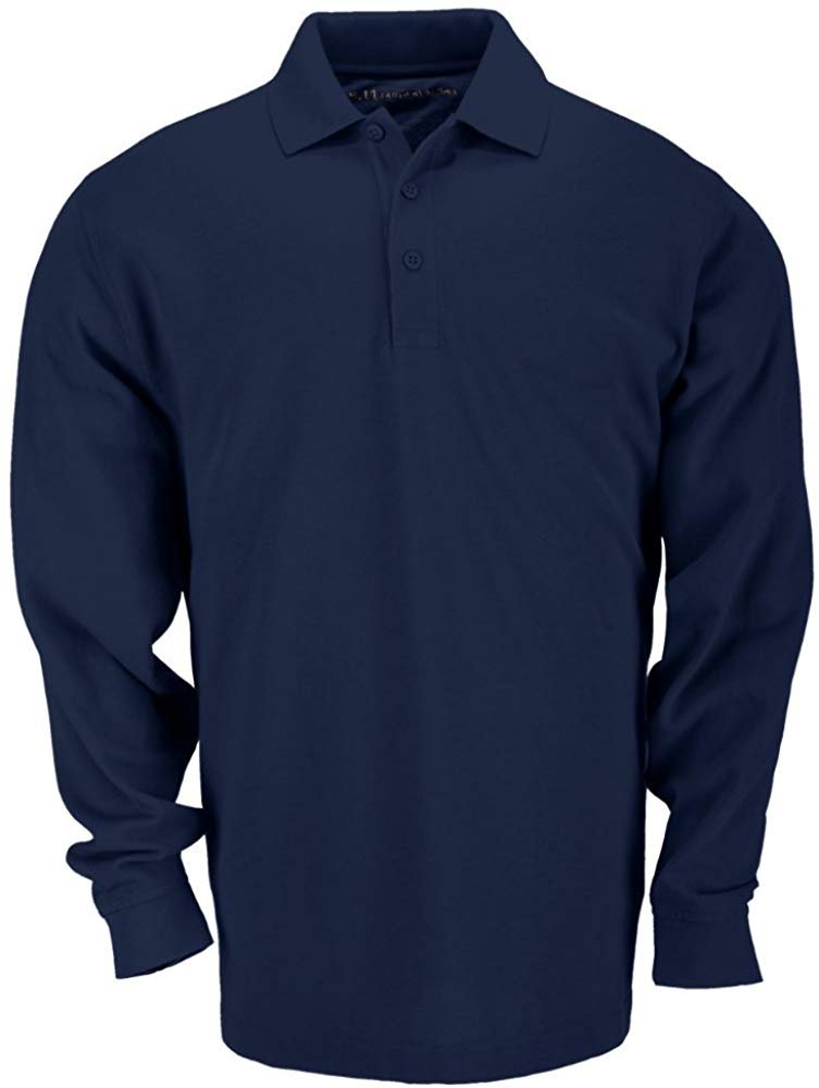 5.11 Tactical Men's Professional Long Sleeve Polo, 100% Cotton, Style 42056 - Picture 27 of 32