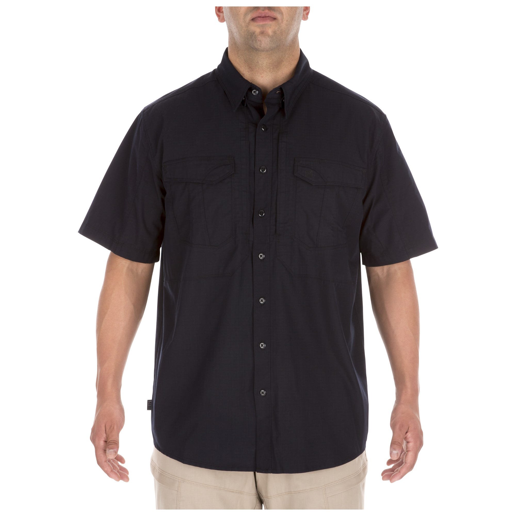 5.11 Tactical Mens Button Down Short Sleeve Shirt Pocket Stryke, Style 71354ABR - Picture 4 of 8