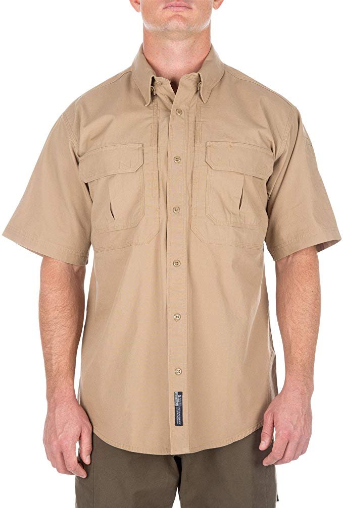 5.11 Tactical Men's Short Sleeve Low Profile Button Up Shirt, Style 71152 - Picture 26 of 31