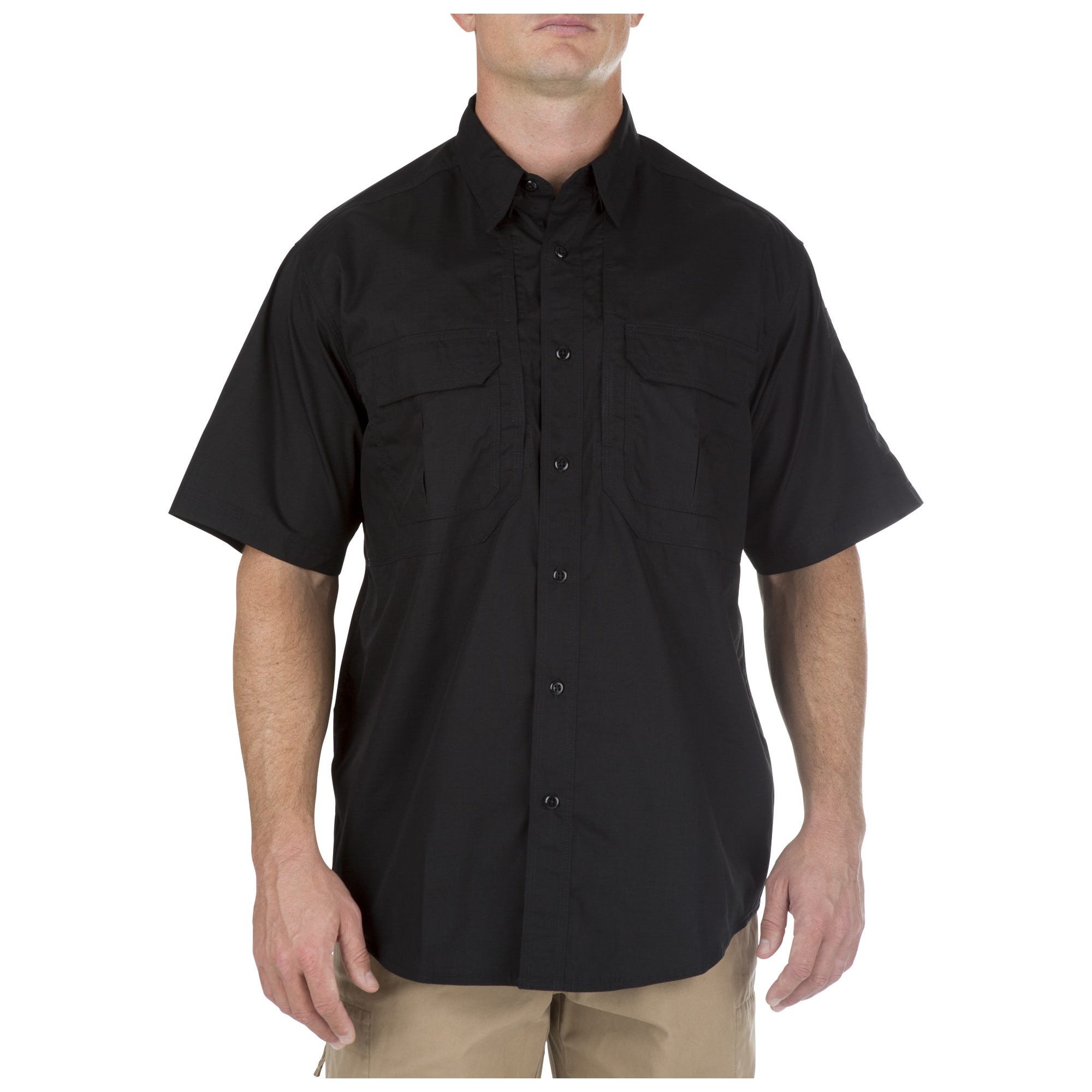 5.11 Tactical Mens Button Down Short Sleeve Shirt, Taclite Pro, Style 71175ABR - Picture 4 of 9