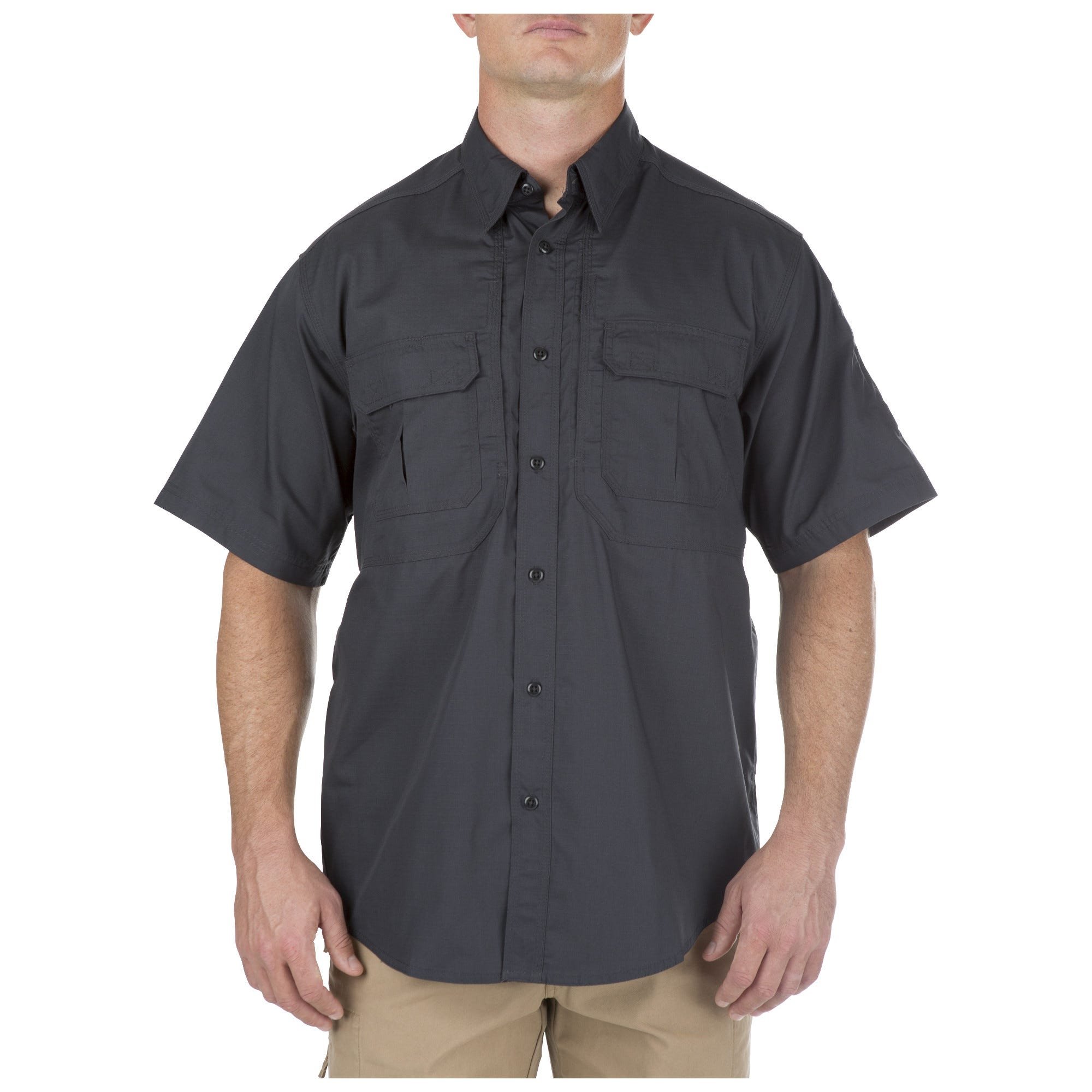 5.11 Tactical Mens Button Down Short Sleeve Shirt, Taclite Pro, Style 71175ABR - Picture 5 of 9