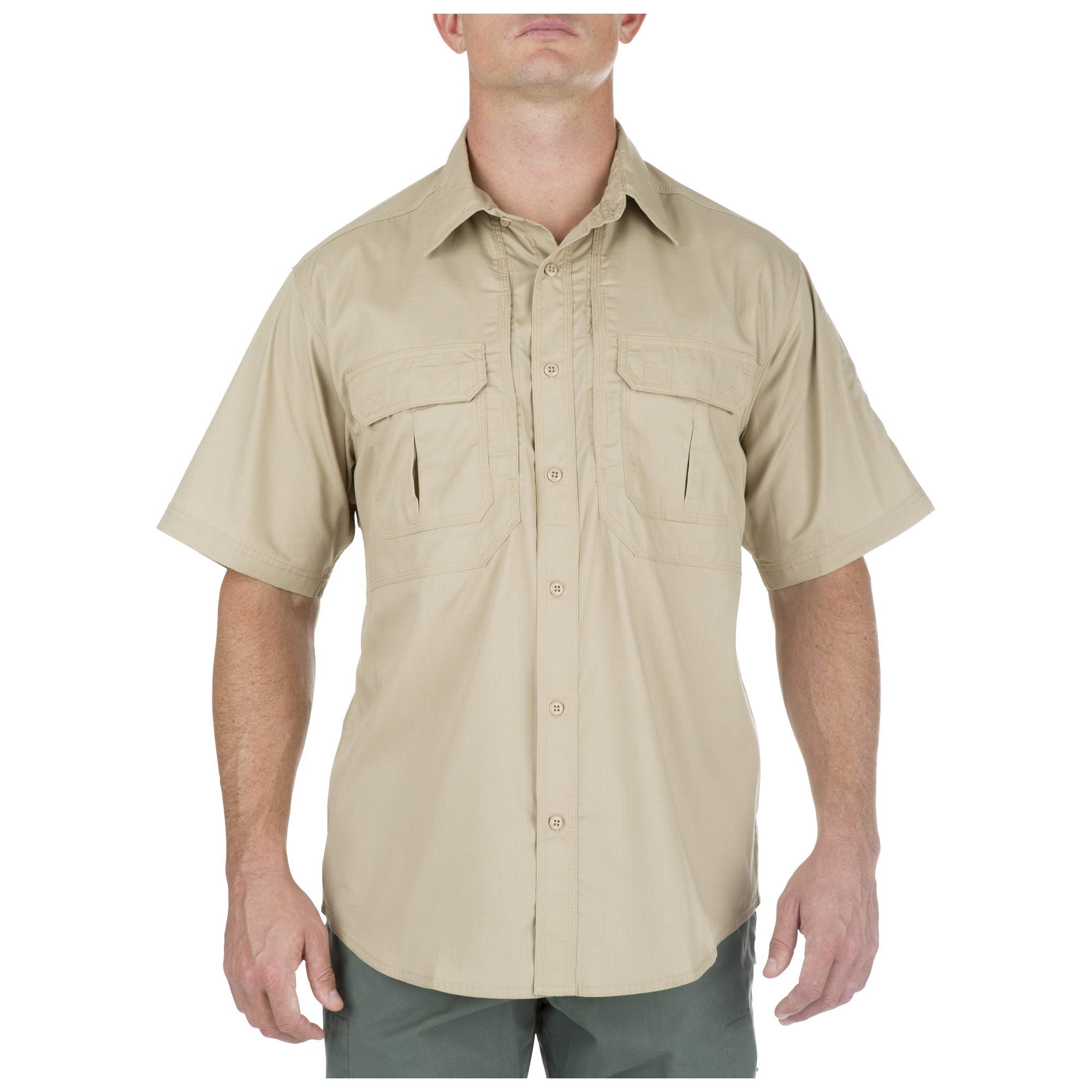 5.11 Tactical Mens Button Down Short Sleeve Shirt, Taclite Pro, Style 71175ABR - Picture 8 of 9