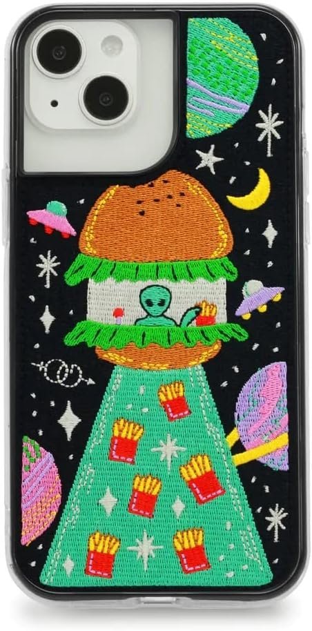 ZERO GRAVITY Cosmic Phone Case for iPhone 14 Plus/Pro Max - Embroidered Design - Picture 12 of 14
