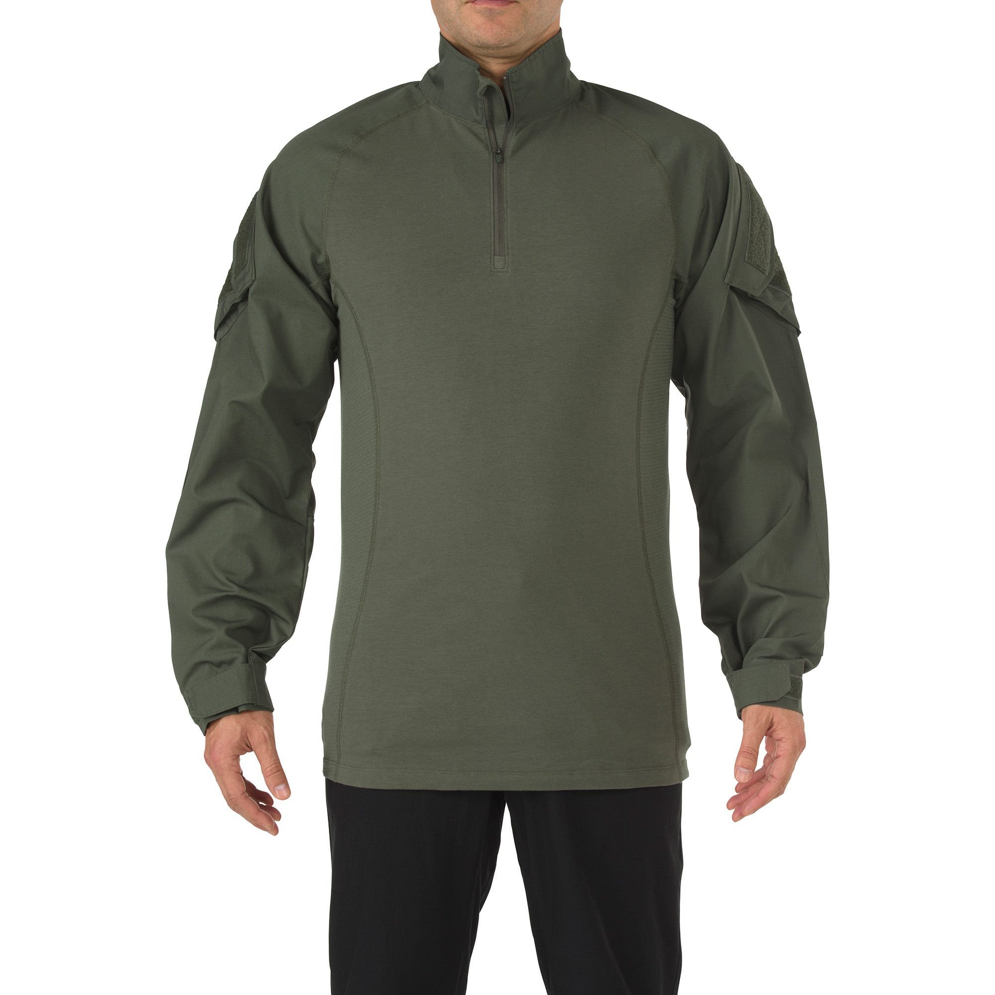 5.11 Tactical Herren Langarmshirt, 1/4 Zip, Rapid Assault, Style 72194ABR - Bild 7 von 8