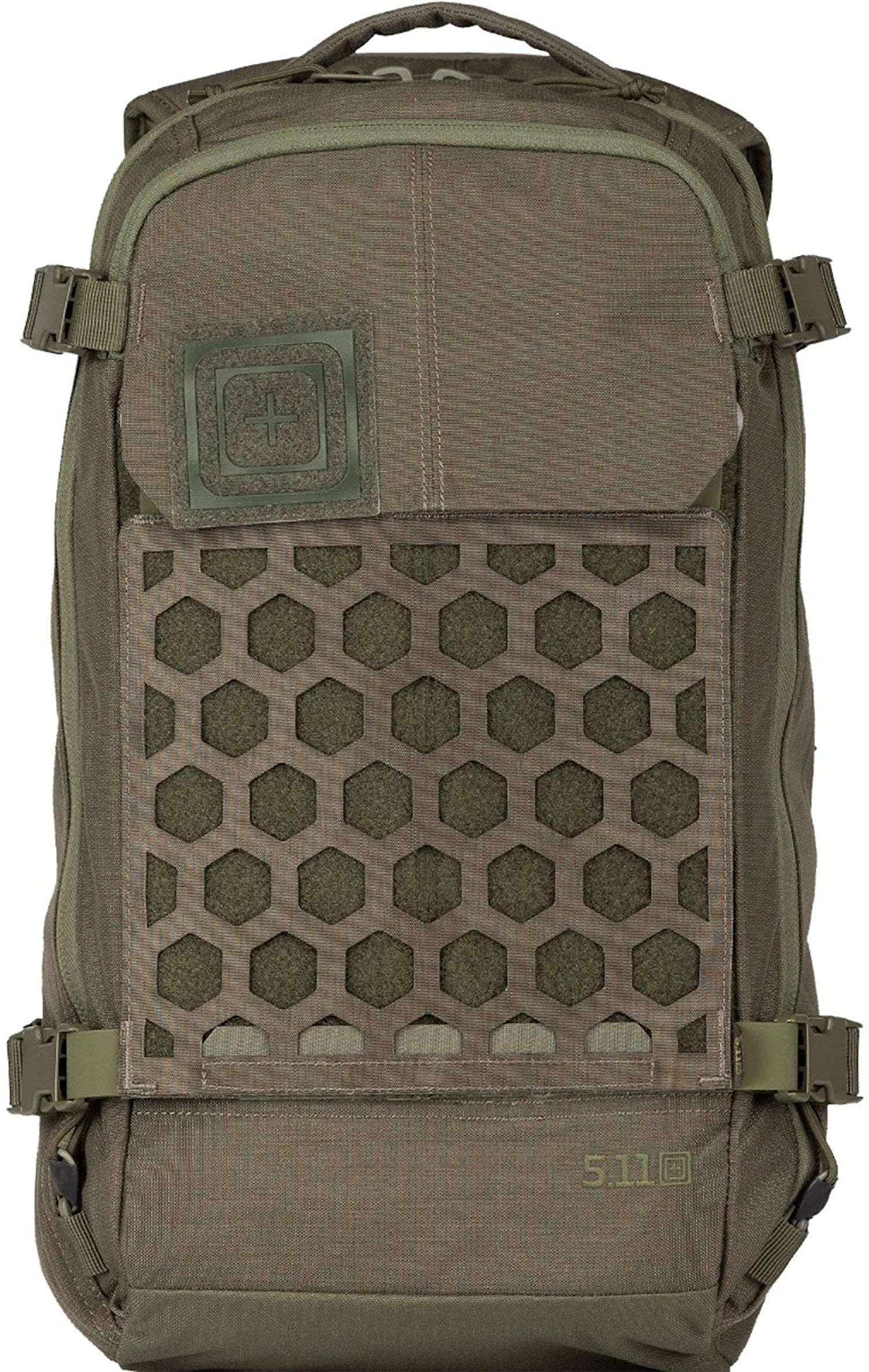 5.11 Tactical AMP12 Essential Backpack, Hexgrid 9x9 Gear Set, 25L 