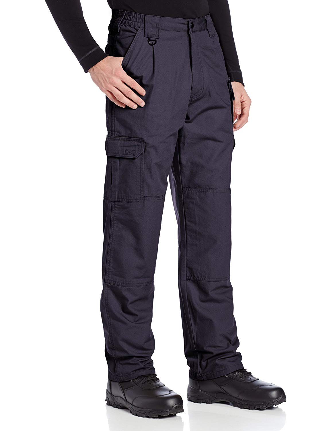 5.11 Work Gear Men's Active Work Pants, Superior Fit, Double Reinforced,  100% Cotton, Khaki, 28W x 30L, Style 74251 