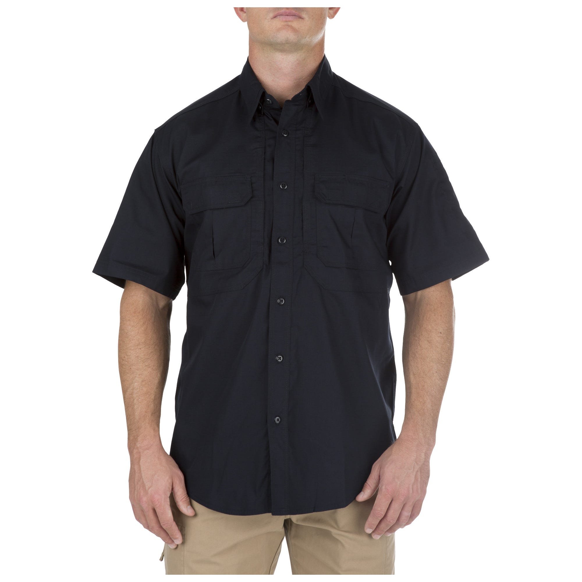 5.11 Tactical Mens Button Down Short Sleeve Shirt, Taclite Pro, Style 71175ABR - Picture 6 of 9