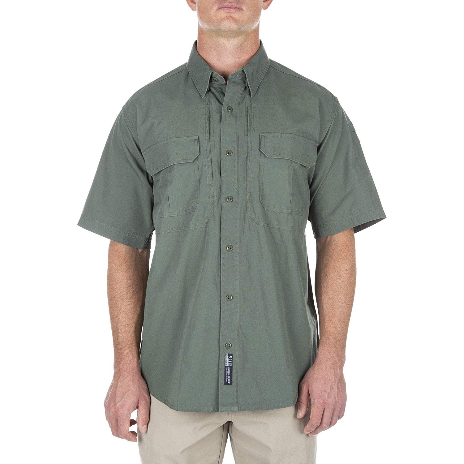 5.11 Tactical Men's Short Sleeve Low Profile Button Up Shirt, Style 71152 - Picture 30 of 31
