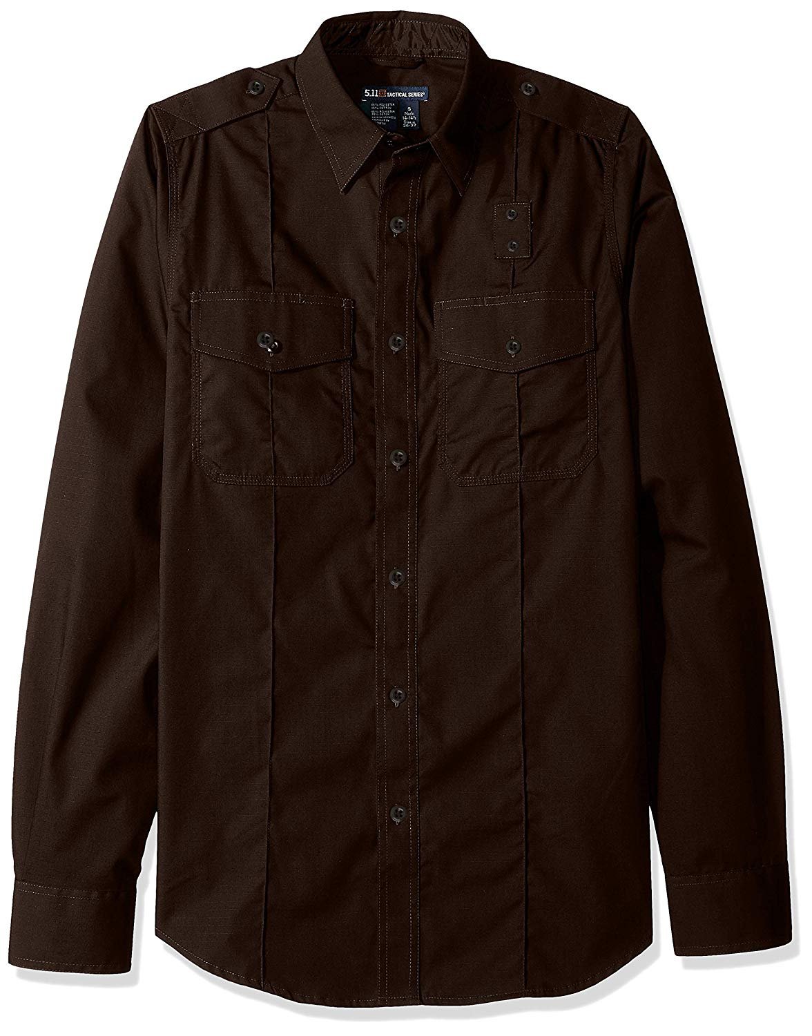 5.11 Tactical Men's Taclite PDU Class A Long Sleeve Shirt, Teflon, Style 72365 - Picture 15 of 17