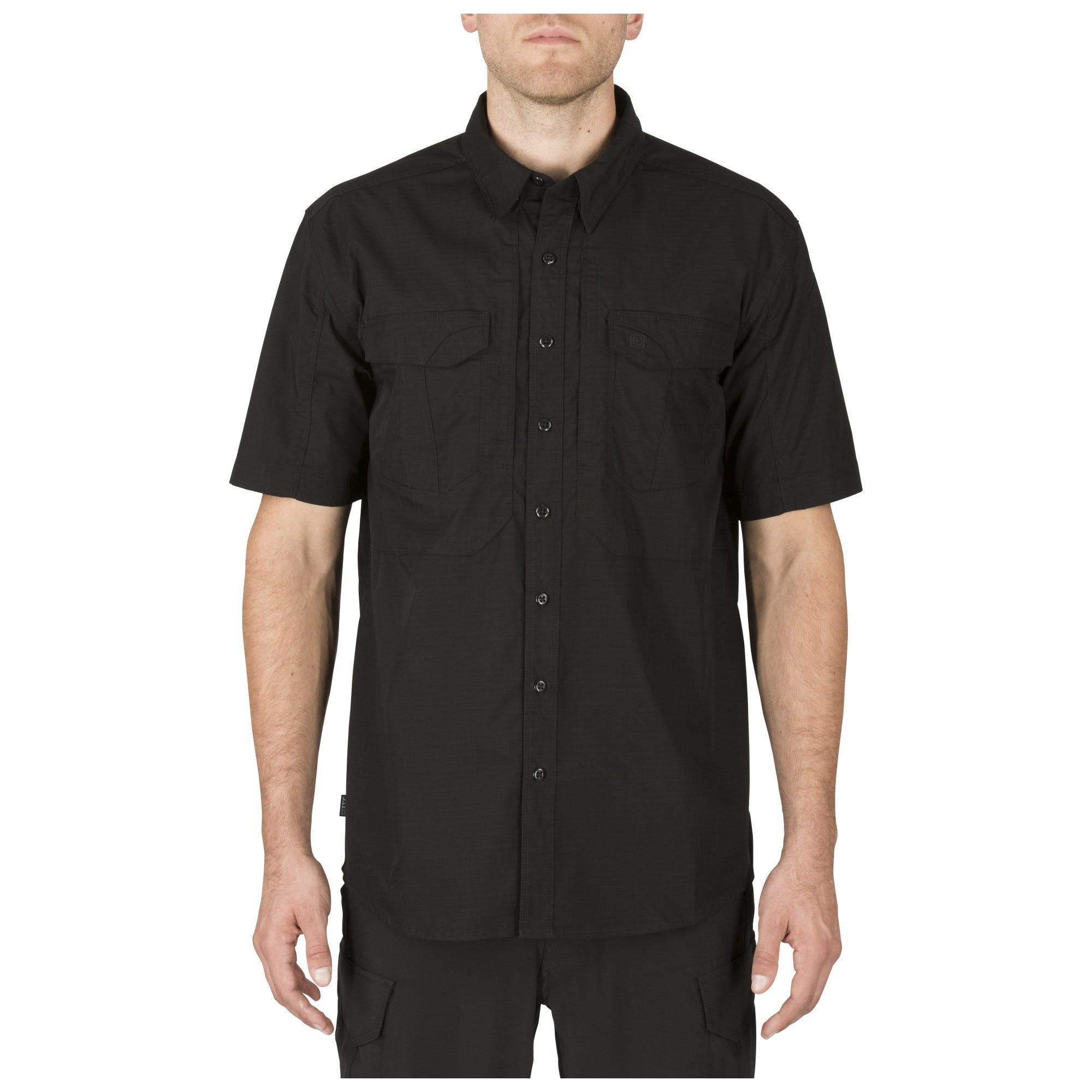 5.11 Tactical Mens Button Down Short Sleeve Shirt Pocket Stryke, Style 71354ABR - Picture 3 of 8