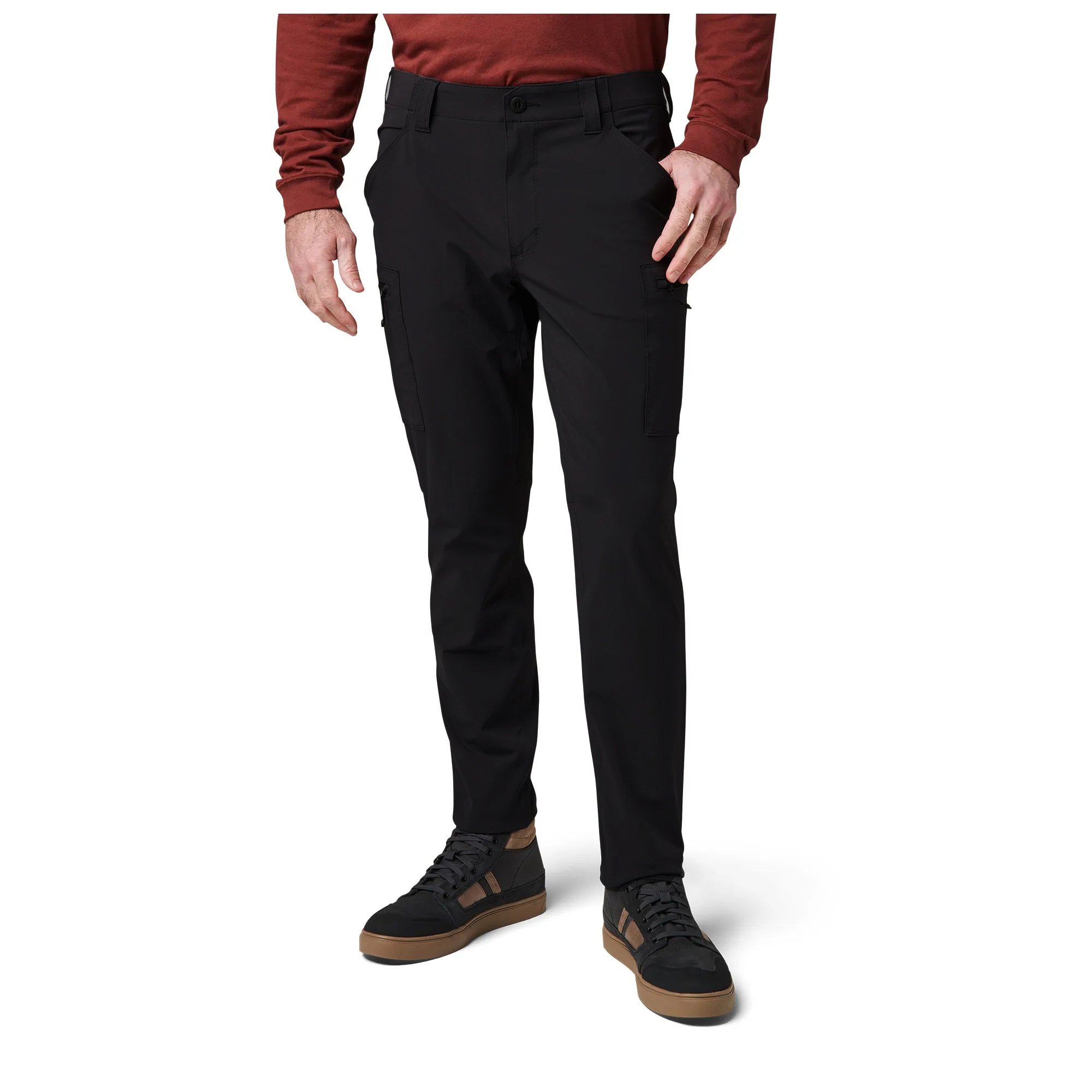 5.11 Tactical Men's Trail Hiking Pants, Slim Fit, Cargo Pockets, Style 74556ABR - Picture 9 of 13
