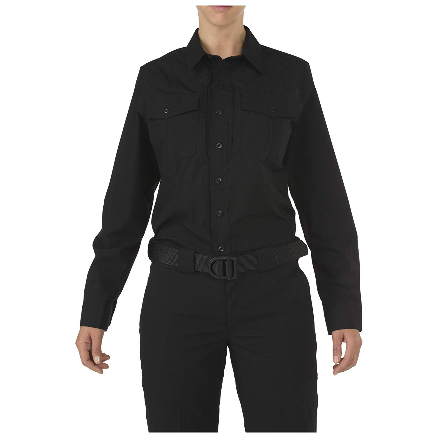 Camisa de manga larga 5.11 Tactical Stryke PDU Clase-B para mujer, estilo 62010 - Imagen 11 de 12