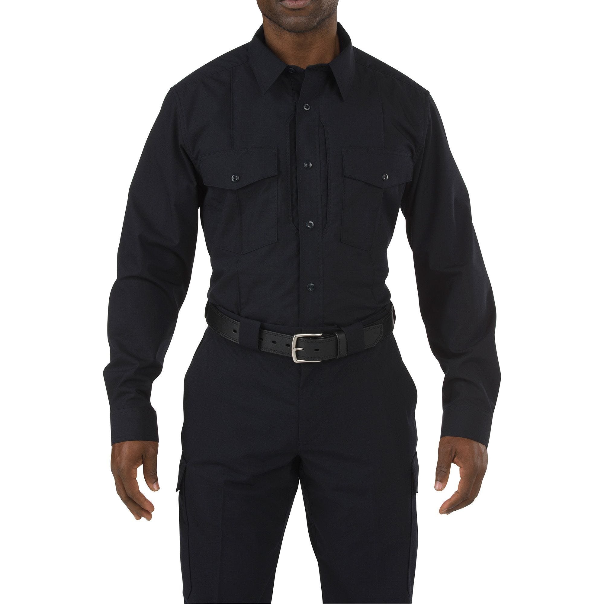 Polyester-Cotton Fabric Style 61159 5.11 Tactical Womens Class B Twill PDU Short Sleeve Shirt
