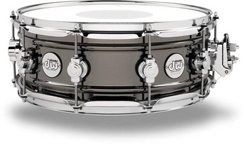 DW Design Series Black Nickel over Brass Snare Drum 14x5.5 ...