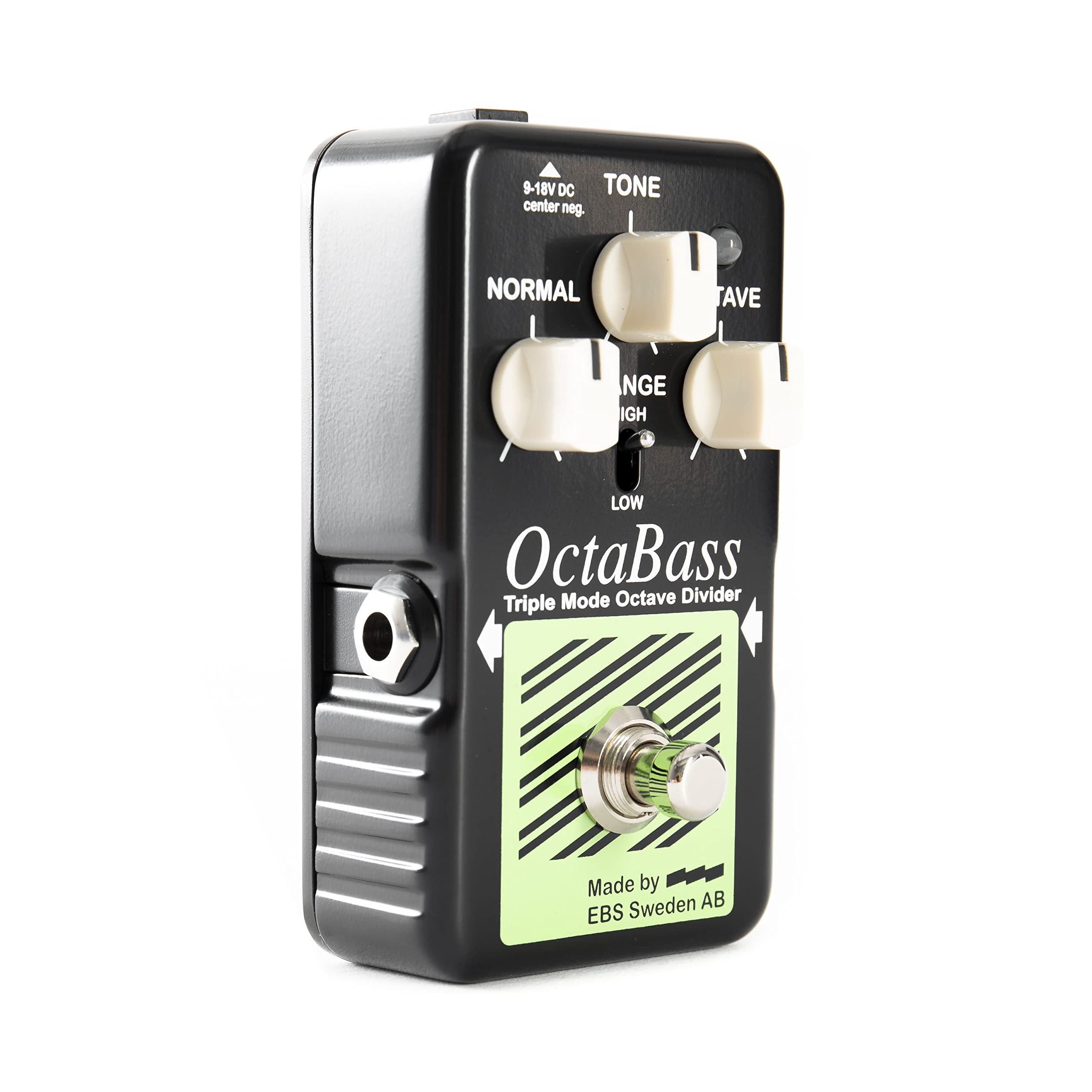 EBS OctaBass Blue Label Triple Mode Octave Divider Pedal | eBay
