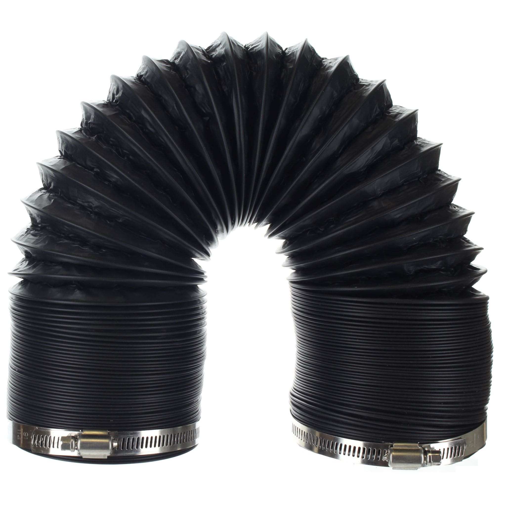 Kit de conductos de transición secadora de ropa flexible reforzada (4 pulgadas) 10 o 20 pies de largo - Imagen 7 de 8