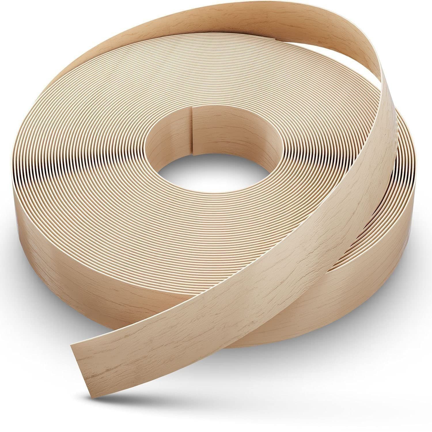Birch Edge Banding Wood Veneer Tape 50Ft 3/4 Inch Wide | Pre-Glued - Picture 1 of 7