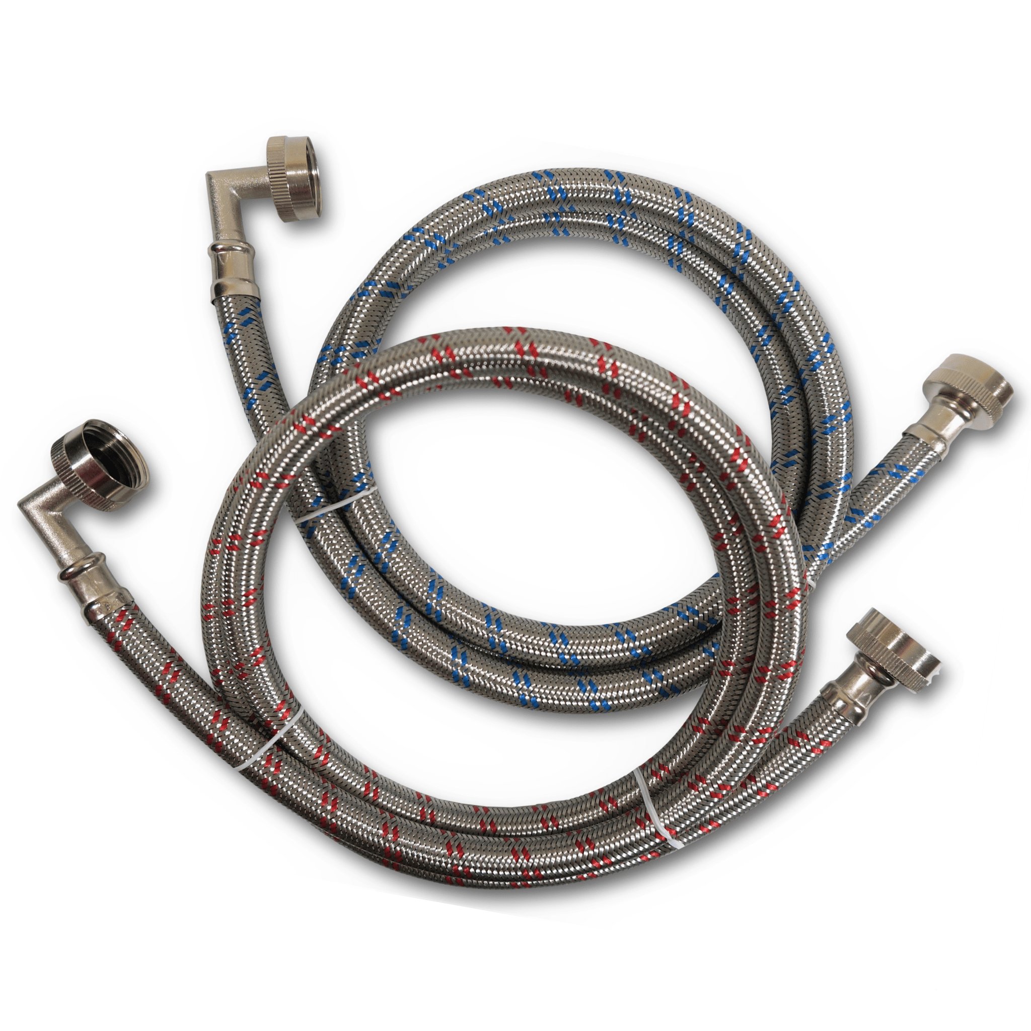 Mangueras premium de acero inoxidable con codo de 90 grados - codificadas por colores - Imagen 8 de 13