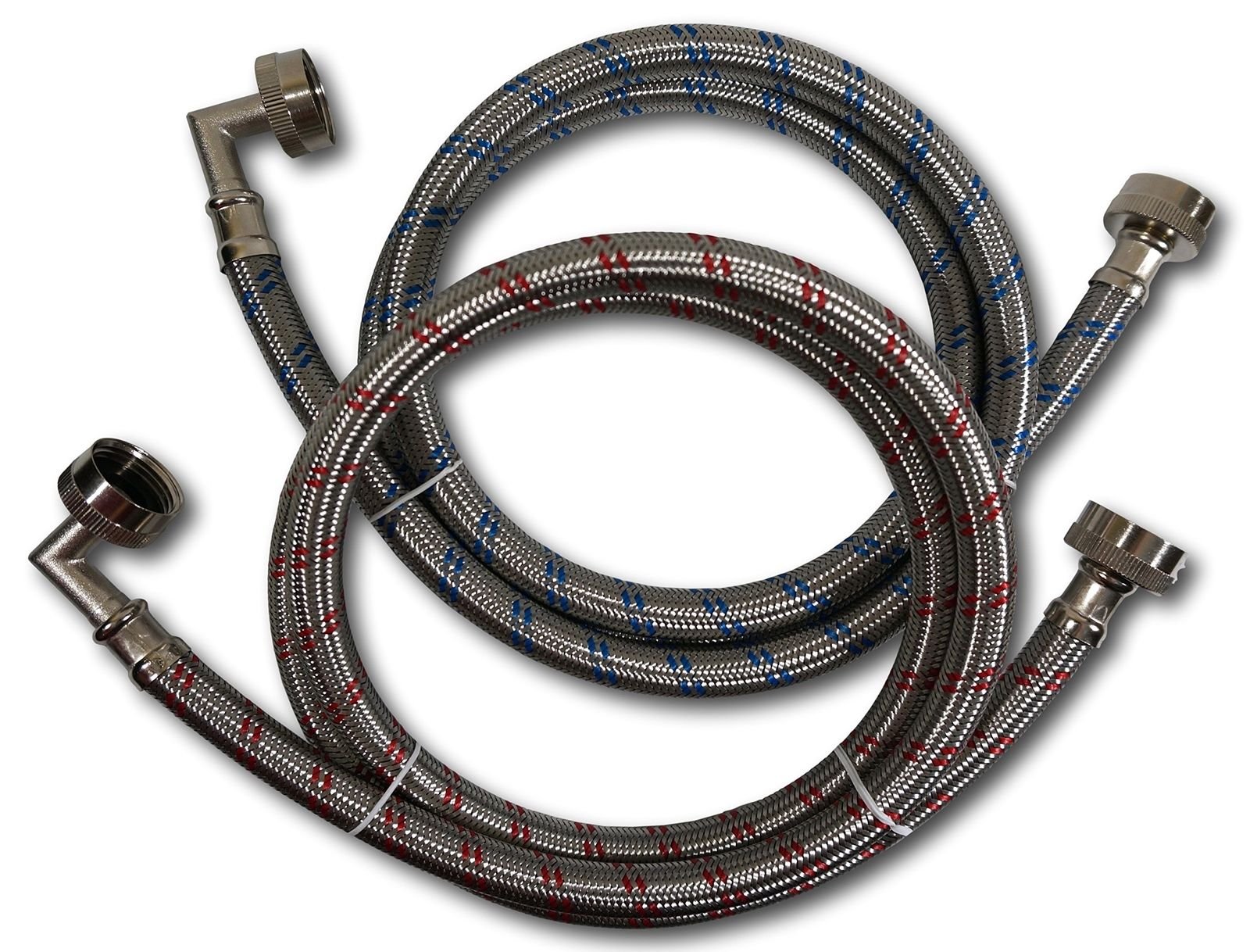 Mangueras premium de acero inoxidable con codo de 90 grados - codificadas por colores - Imagen 9 de 13