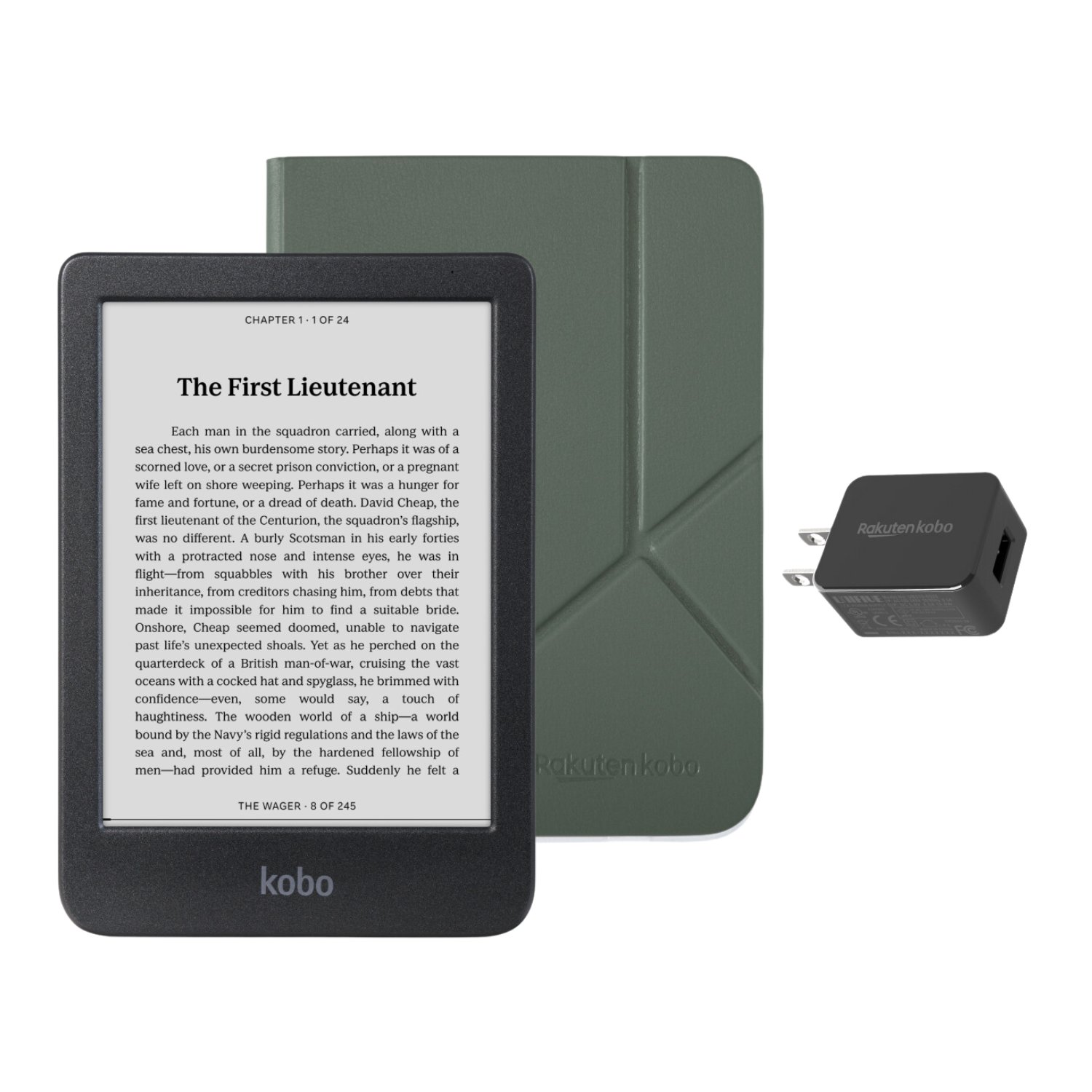 Kobo Clara BW eReader with Case Bundle NEW RETAIL - Picture 7 of 7