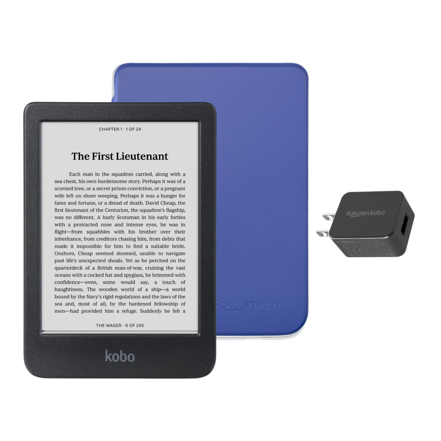 Kobo Clara BW eReader with Case Bundle NEW RETAIL - Picture 6 of 7